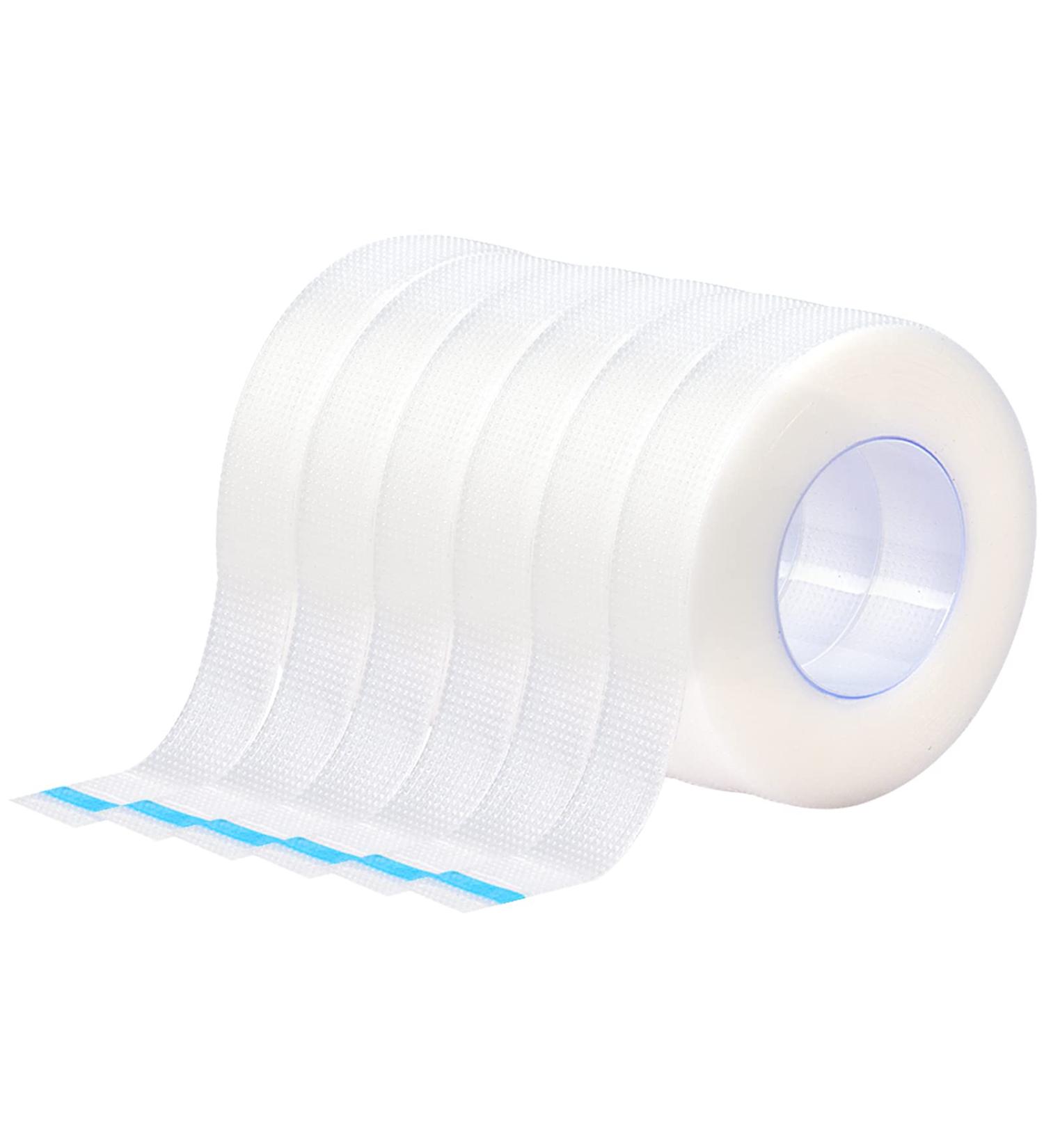 Shop Mikihat 6 Roll Eyelash Tape - Micropore Adhesive for Eyelash Extensions - 9m Each Roll - Essential Lash Isolation Accessories - Buy Online on GoSupps.com