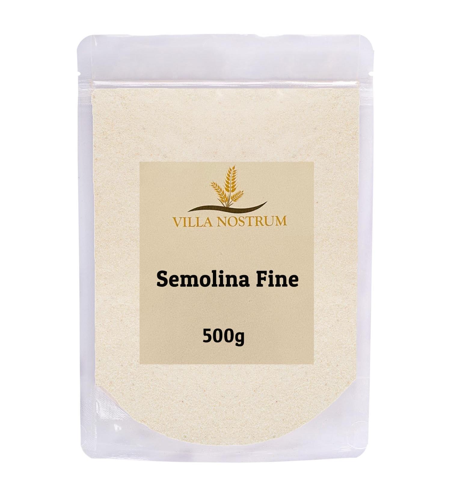 Semolina Fine 500g by Villa Nostrum