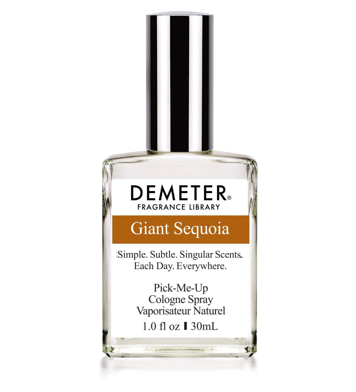 DEMETER Giant Sequoia 1 oz. Cologne Spray Perfume for Women and Men Giant Sequoia 1 Fl Oz (Pack of 1)