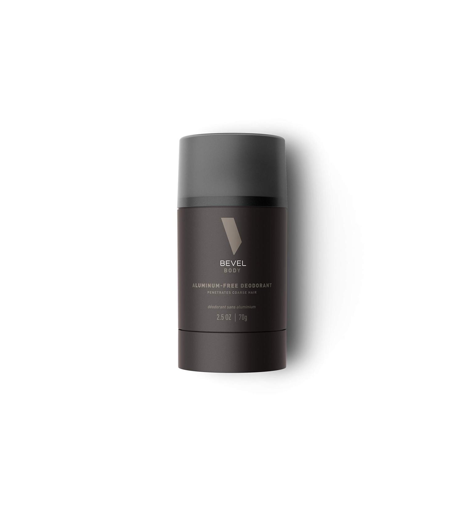 Bevel Men's Aluminum-Free Deodorant - 48+ Hour Protection, No Streaks, 2.5 oz - Buy Online on GoSupps.com