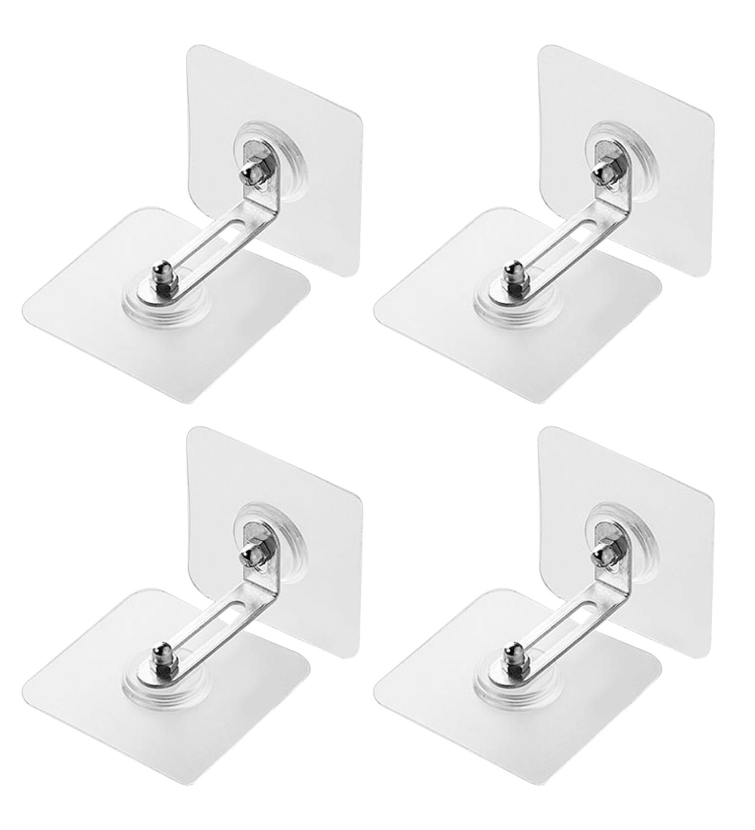 Kioiner 4 Pairs Furniture Wall Anchors Adhesive Adjustable Furniture Anchors for Securing Bookshelf Dresser Cupboard Cabinet Anti Tip Furniture Straps for Pet Baby Proofing Child Safety (Type A) - Buy Online on GoSupps.com