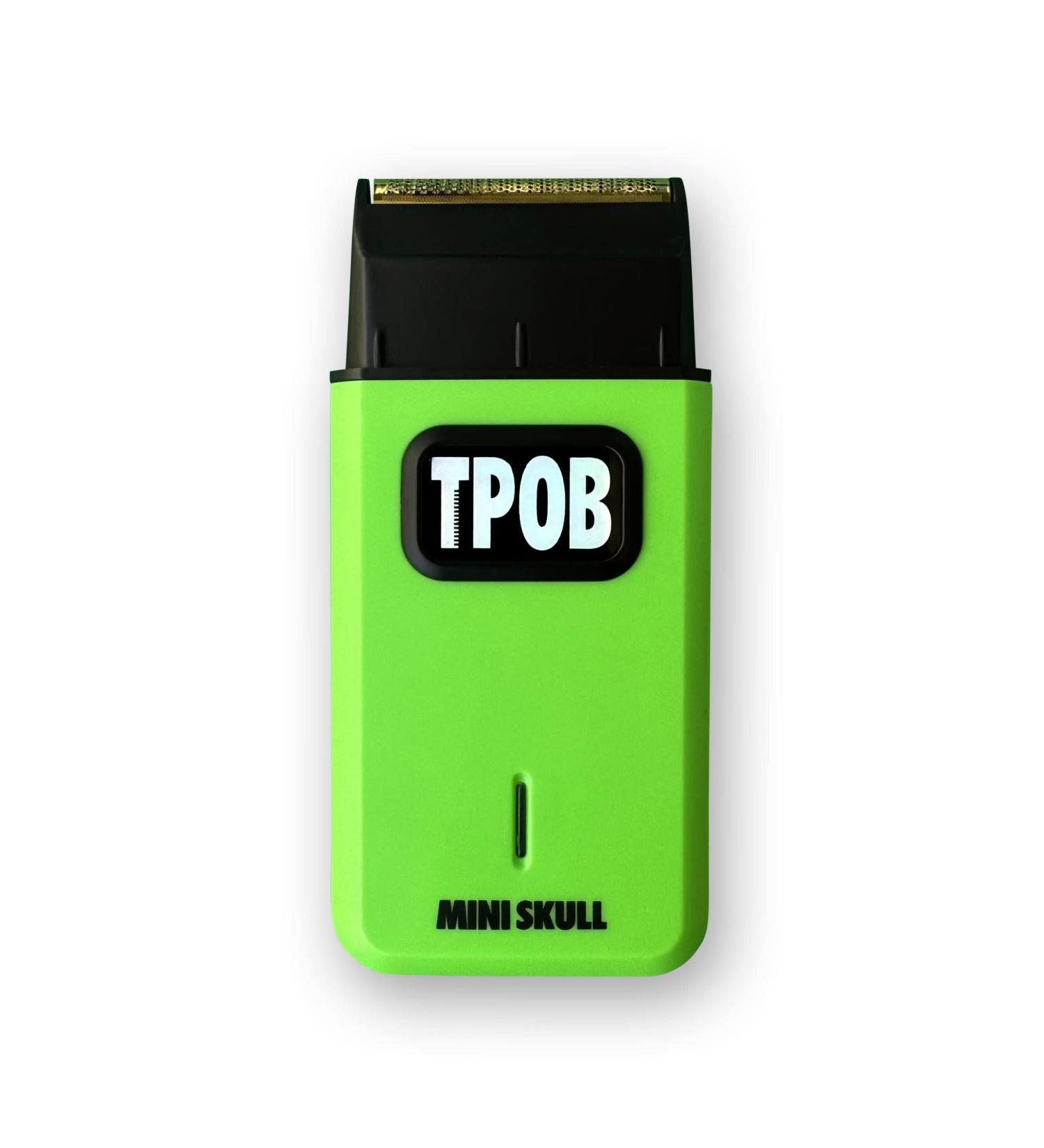 TPOB Mini Skull Single Shaver - Compact Portable Design with Turbo Motor for Professional & At-Home Use | Slime Color - Buy Online on GoSupps.com