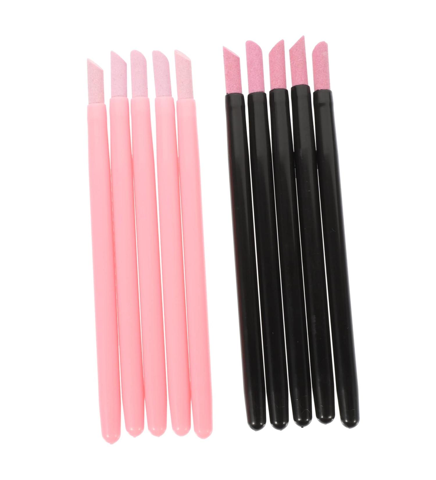 HAPINARY Cuticle Pusher 2 Sets Nail Quartz Pen Single-headed Manicure Pen Pumice Nail File Nail Polish Pen Nail Art Sculpture Pen Nail Art Pen Cuticle Cleaner Pp Exfoliating Sanding Pen - Buy Online on GoSupps.com