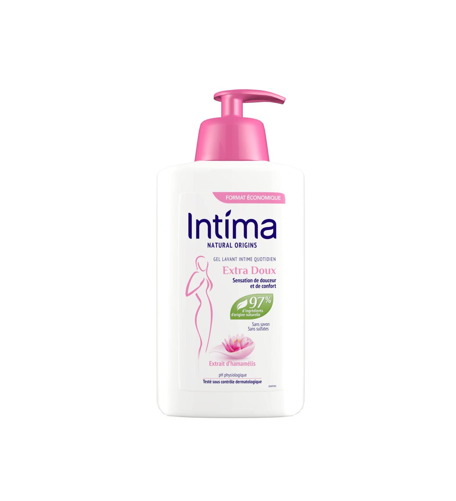 Intima Natural Origins Intimate Gel - Extra Soft 500ml | Luxurious Care for Intimate Hygiene | Worldwide Shipping - Buy Online on GoSupps.com