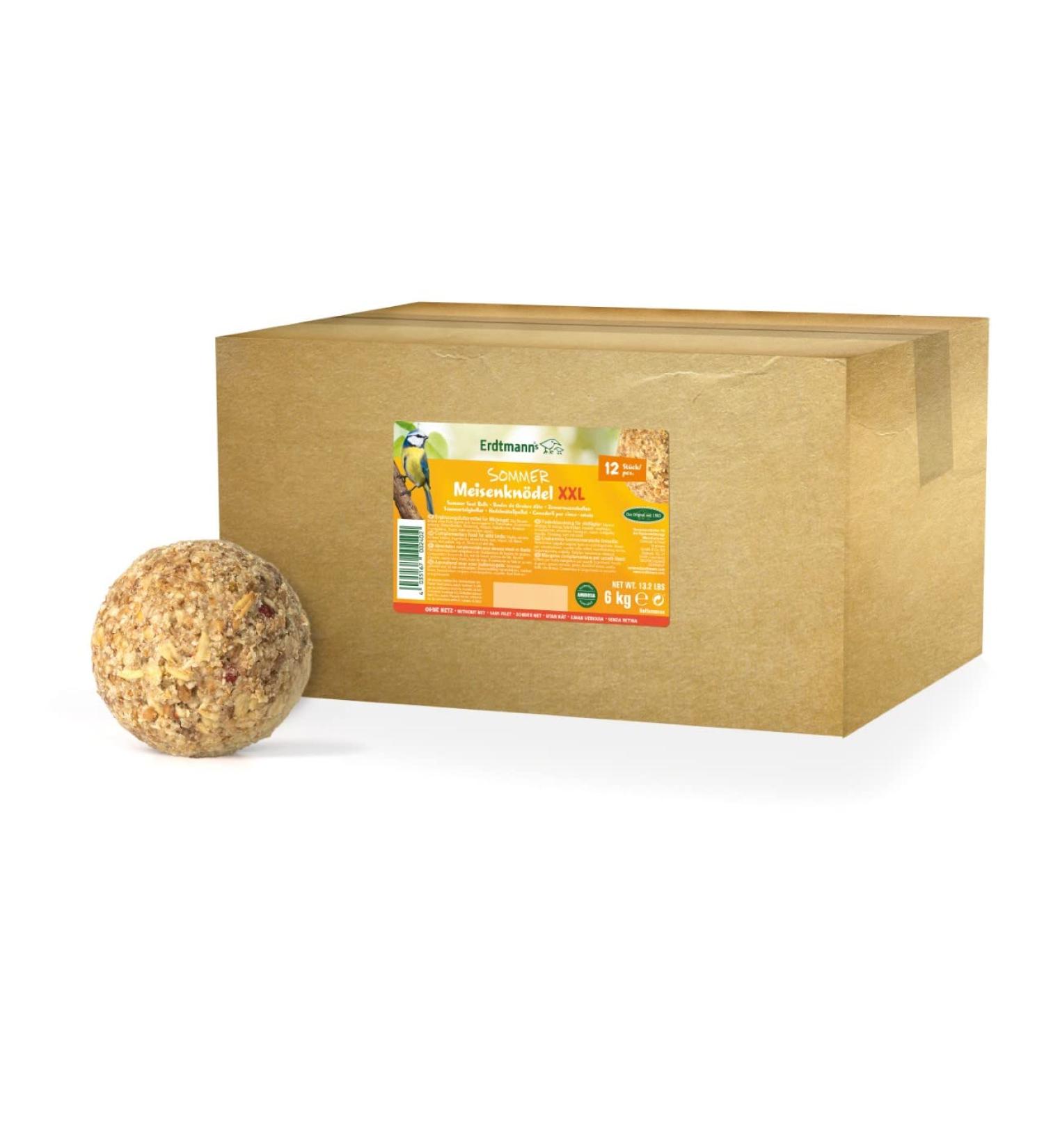 ERDTMANNS XXL Summer Misenum Dumplings for Wild Birds - Premium Varied Composition Easy Handling & High Energy - Buy Online on GoSupps.com