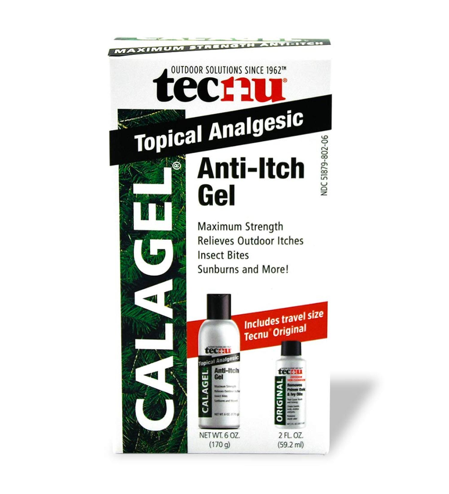 Tec Labs TECNU CalaGel 6 oz - Maximum Strength Anti-Itch Medicated Gel - Buy Online on GoSupps.com