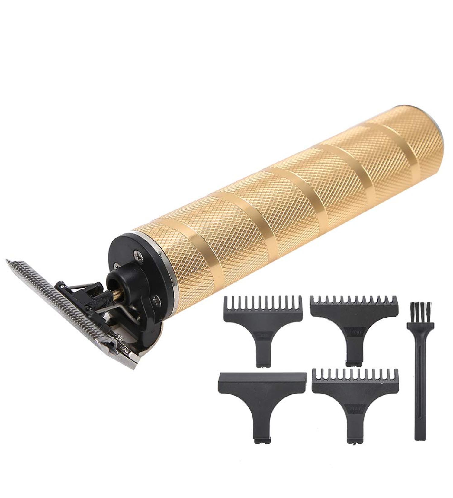 Professional Hair Clipper Cordless Electric T-Blade Trimmer Shaver with Copper Motor Fast Cutting Low Noise Ergonomic Design Suitable for Travel - Buy Online on GoSupps.com