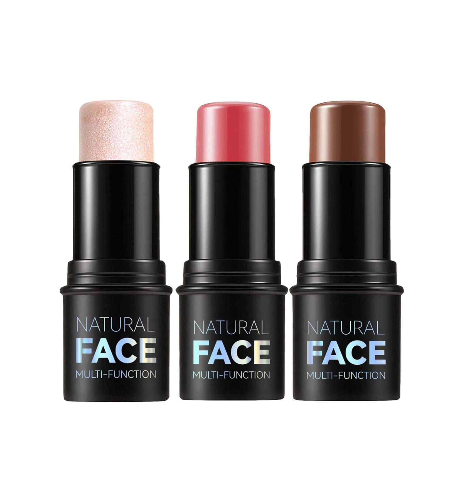 Professional Highlight Bronze & Blush Contour Stick - Waterproof Makeup Easy to Use 90g (Medium) | International Shipping - Buy Online on GoSupps.com