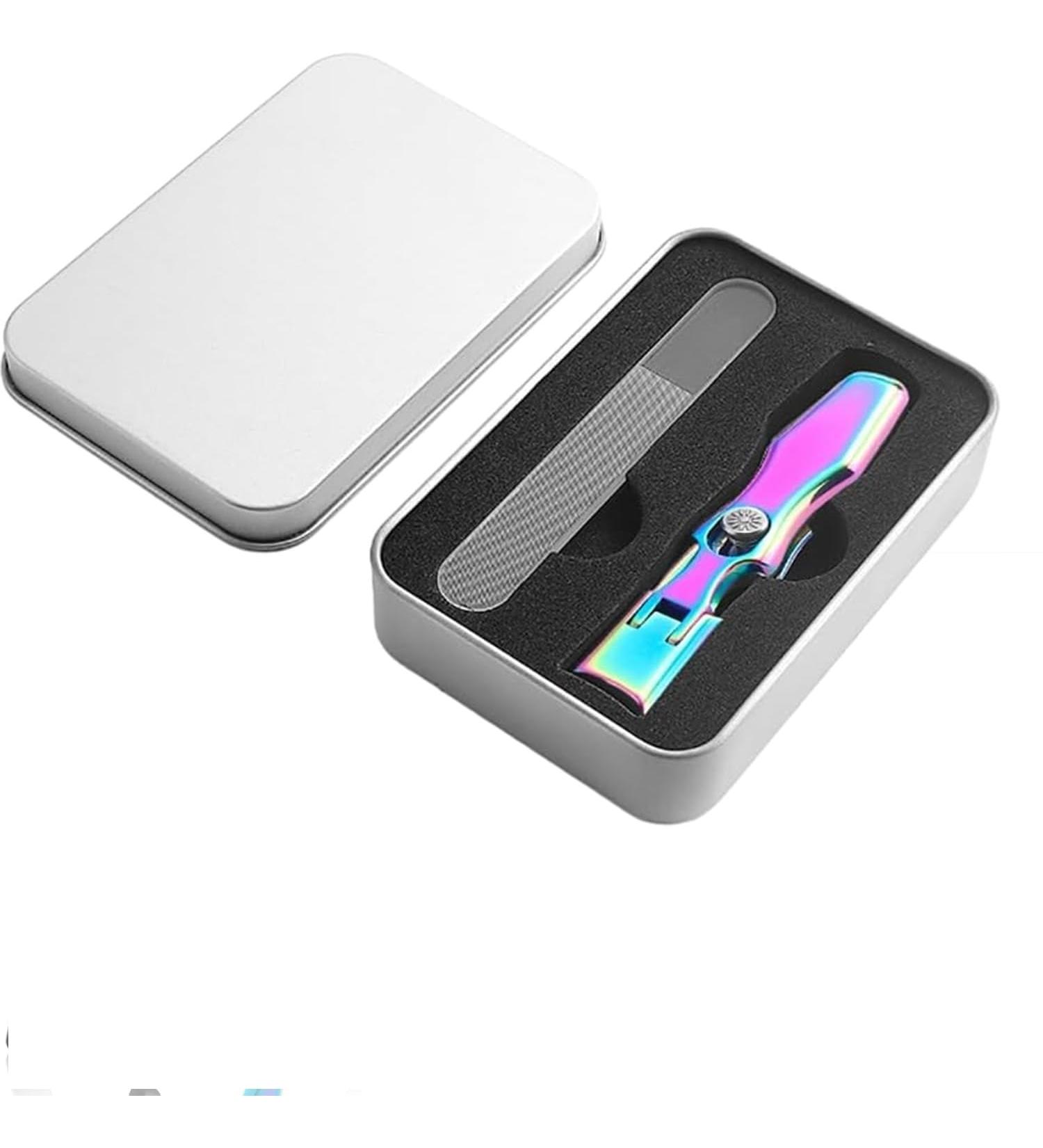 Shop Dotmalls Cumuul Nail Clippers with Catcher - Large Wide Jaw Safety Lock - Colorful & International Shipping Available - Buy Online on GoSupps.com
