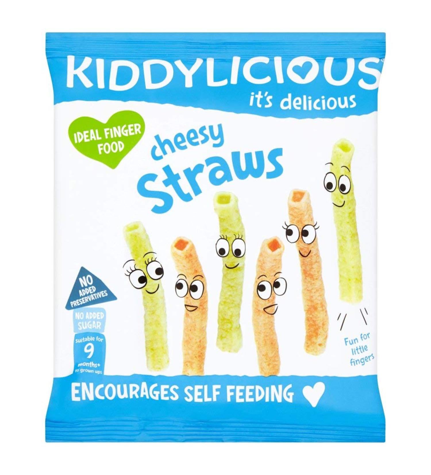 Kiddylicious Cheesy Straws 12g - Buy Online on GoSupps.com