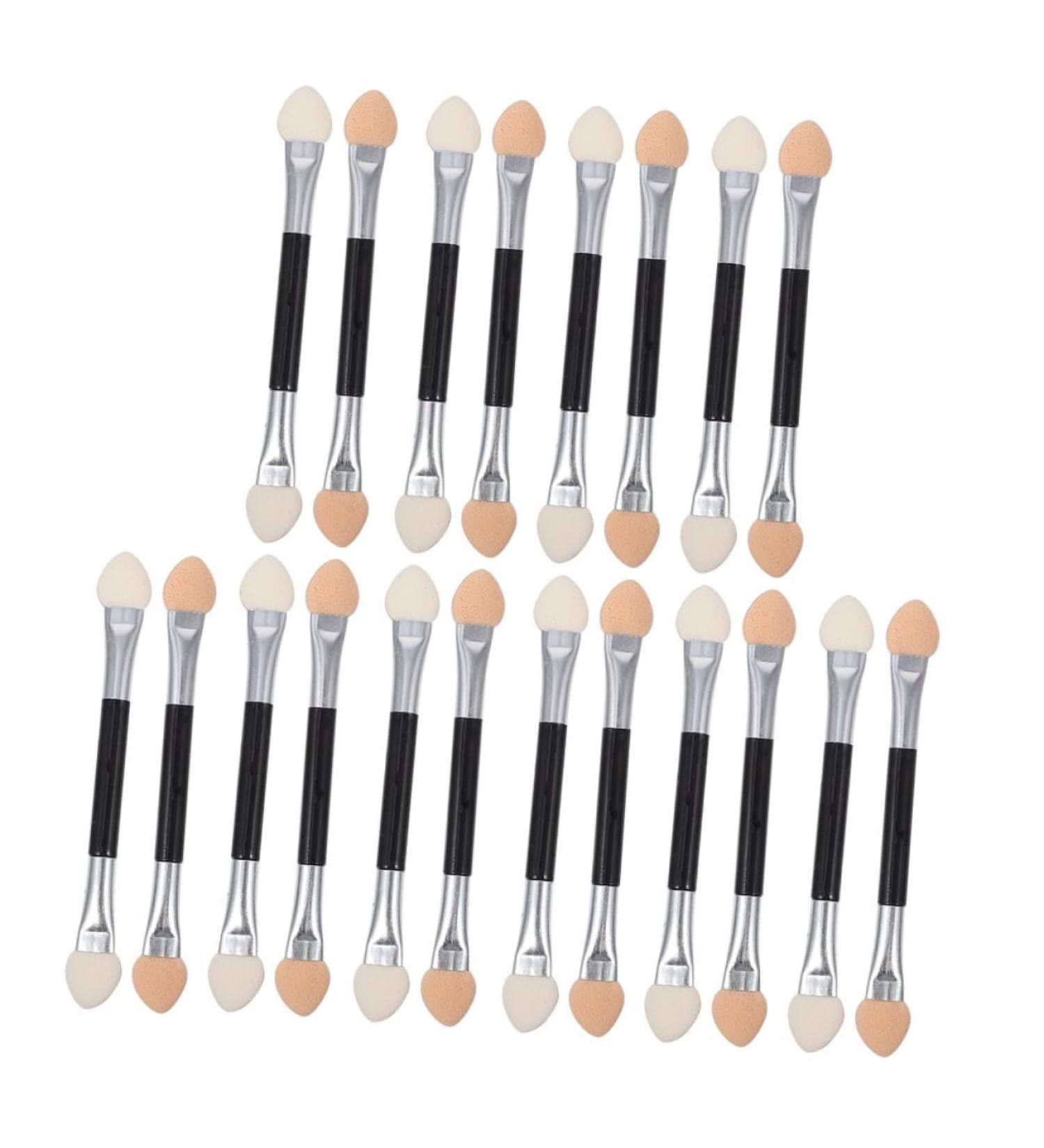 SKISUNO 30pcs Eye Shadow Stick Makeup Eyeshadow Lip Makeup Brush Dual-ended Eye Stick Stirring Rod - Buy Online on GoSupps.com