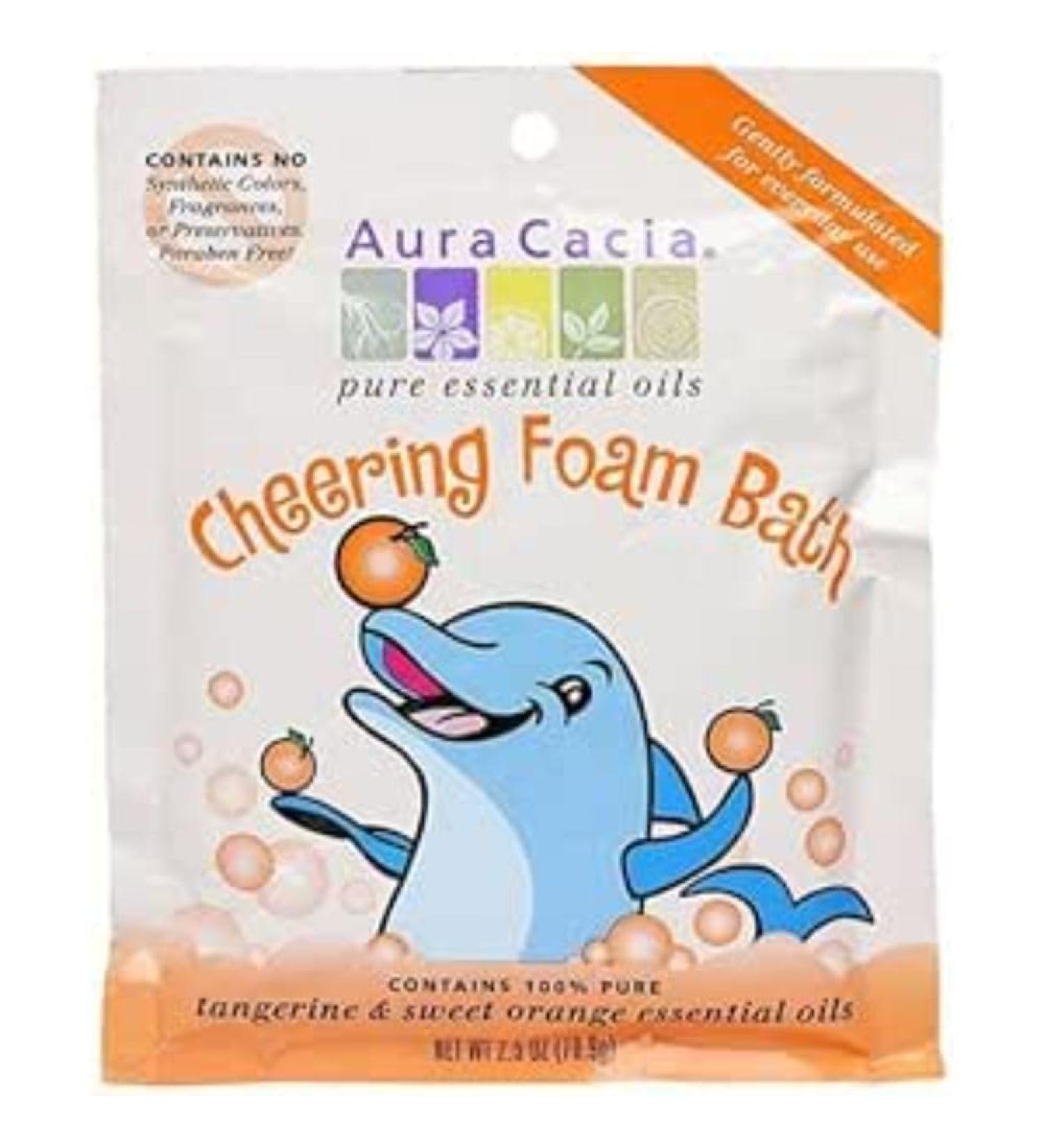 AURA CACIA Kids Cheering Foam Bath 70 Gram - Buy Online on GoSupps.com