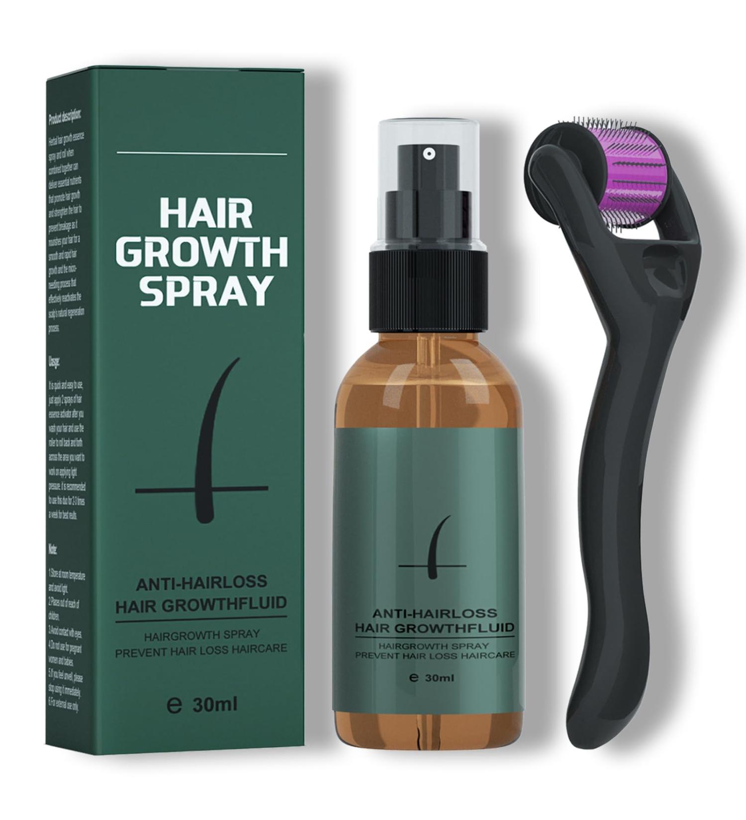 Beard Growth Kit for Men - Derma Roller & Serum for Rapid Growth and Thickening - Buy Online on GoSupps.com