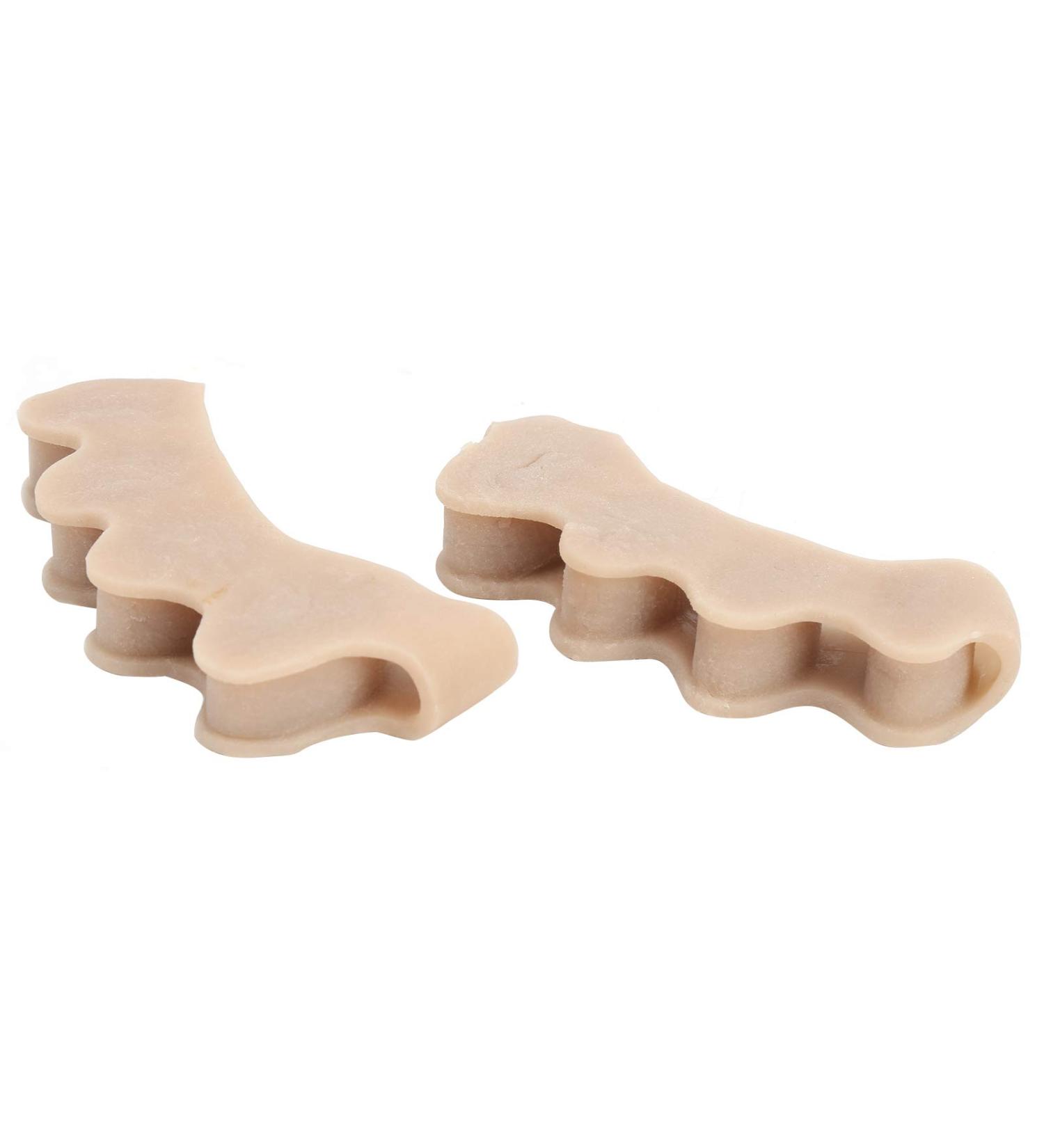 Vakitar 2pcs Hallux Valgus Bunion Corrector - Silicone Toe Separator for Foot Care - Buy Online on GoSupps.com