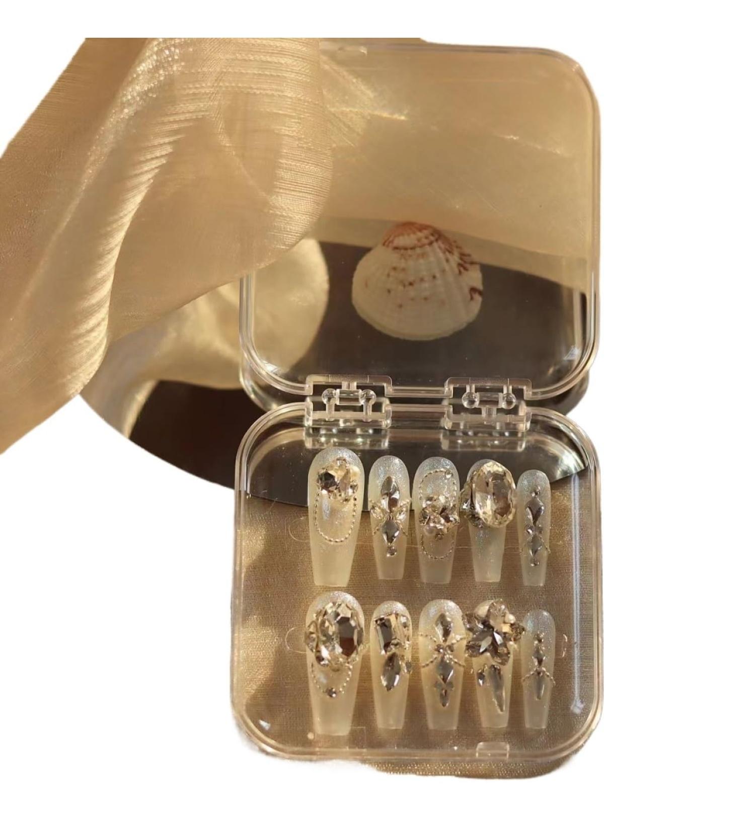 Temperament-enhancing manicure original real shot fine flashing chain heavy-duty manual wearing a clear autumn light and shadow.(XS) - Buy Online on GoSupps.com