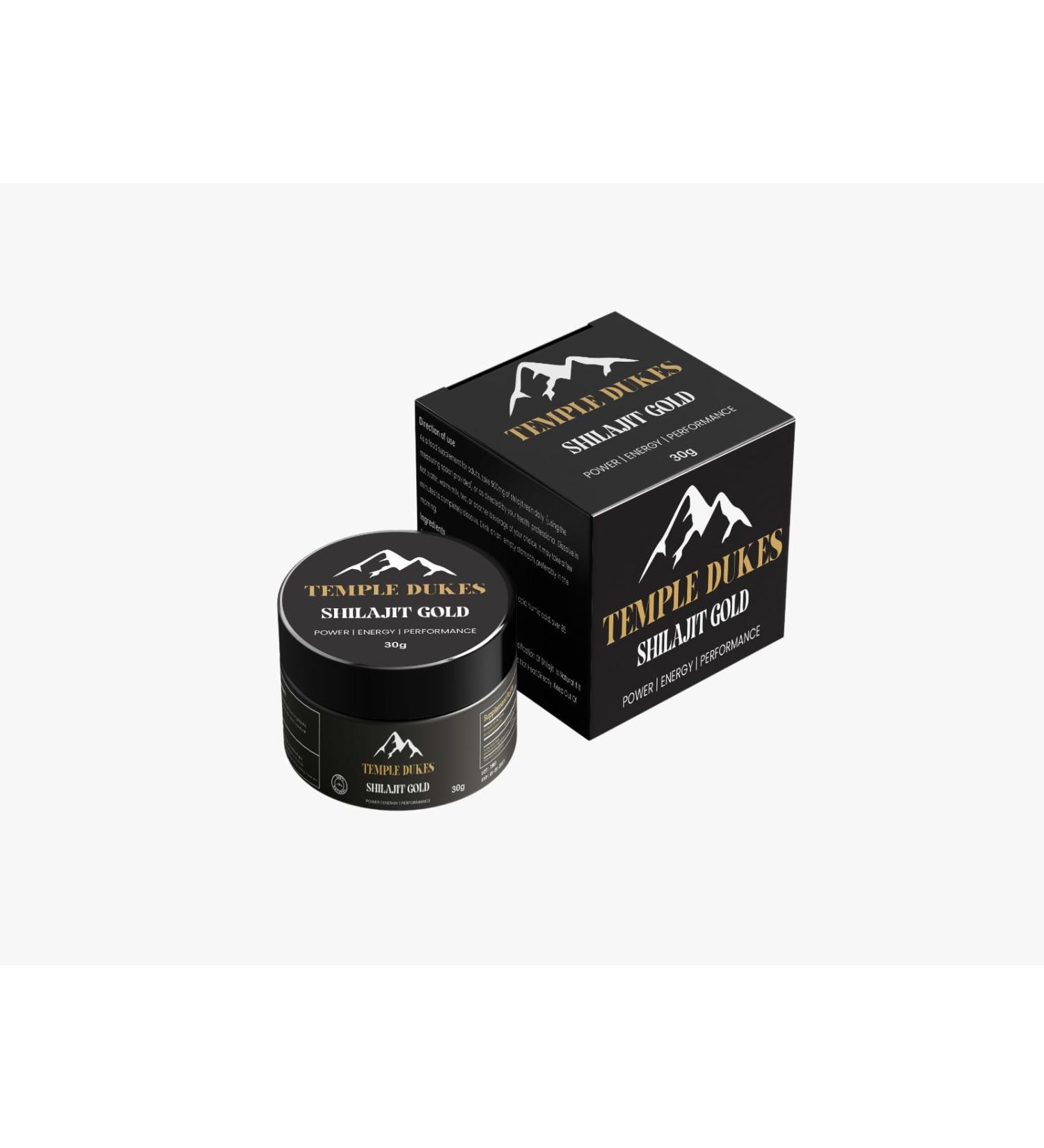 TEMPLE DUKES SHILAJIT Gold - Buy Online on GoSupps.com