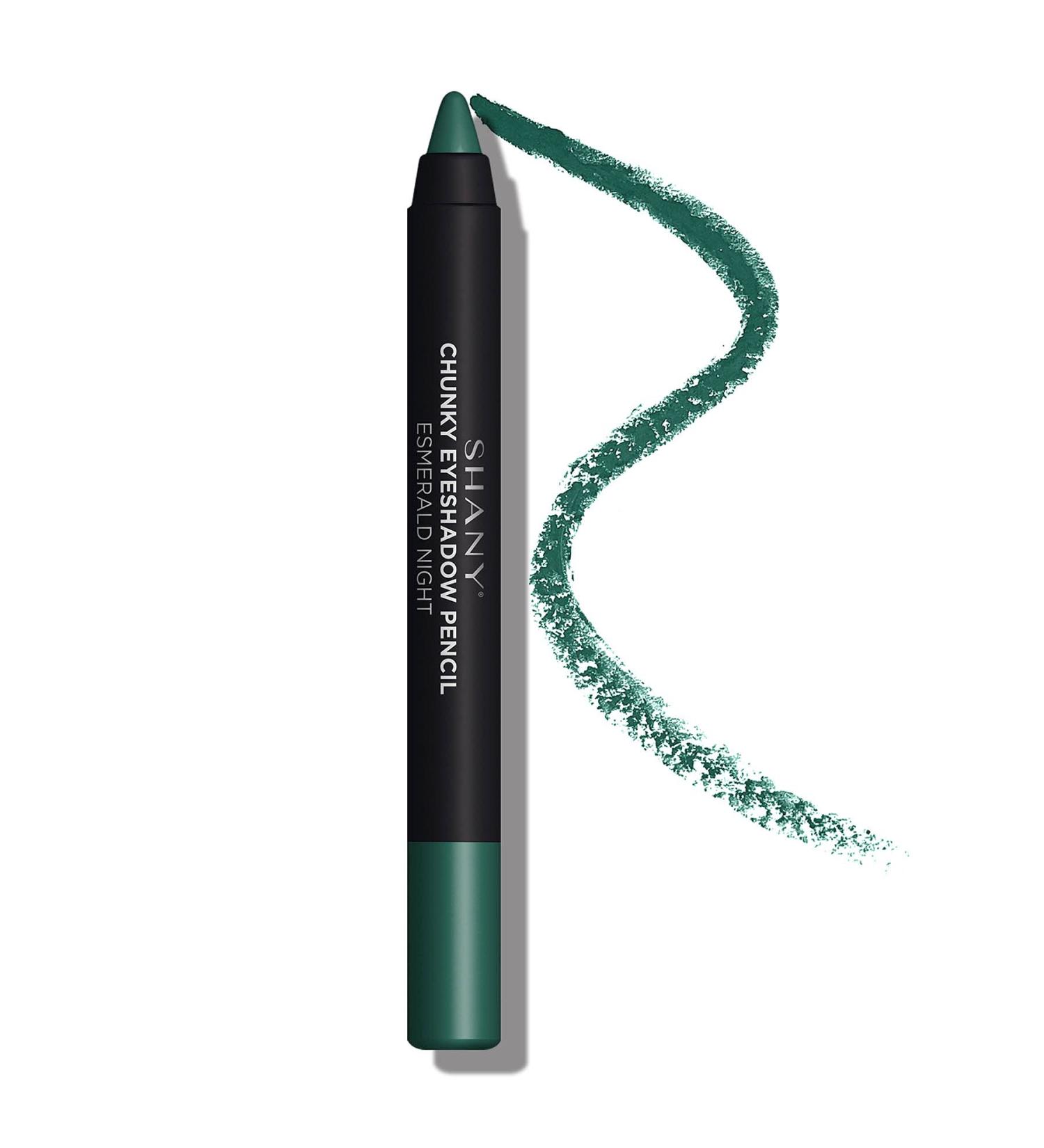 SHANY Chunky Eyeshadow Pencil - Esmeralda Night with Vitamin E & Aloe Vera | International Shipping Available - Buy Online on GoSupps.com