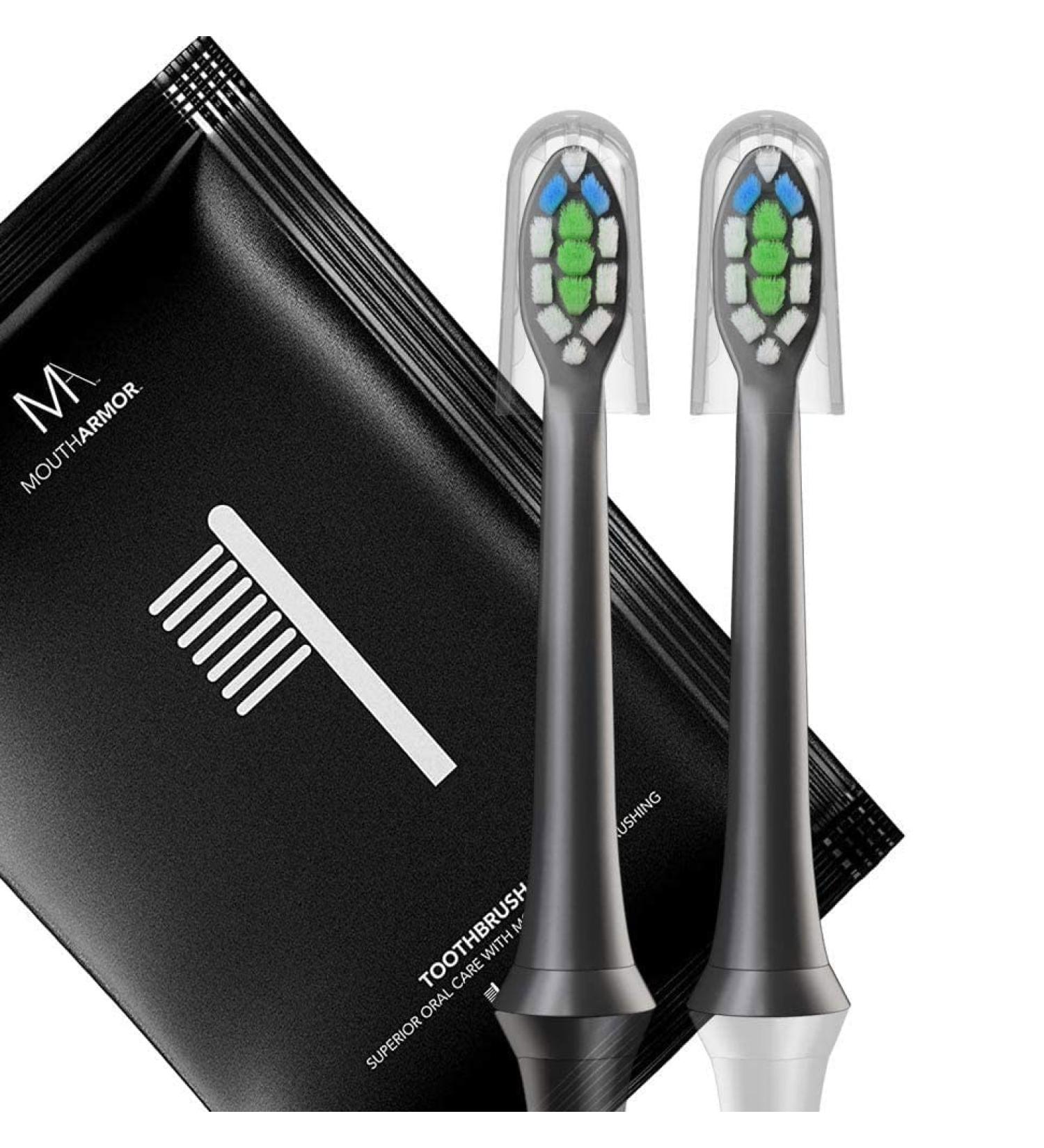 Mouth Armor Replacement Brush Heads - 2 Pack - Buy Online on GoSupps.com
