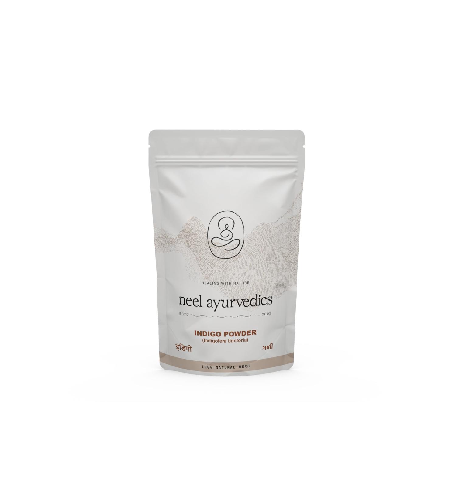  Neel Ayurvedics Neel Ayurvedics Indigo Powder - 300 GM - Buy Online on GoSupps.com