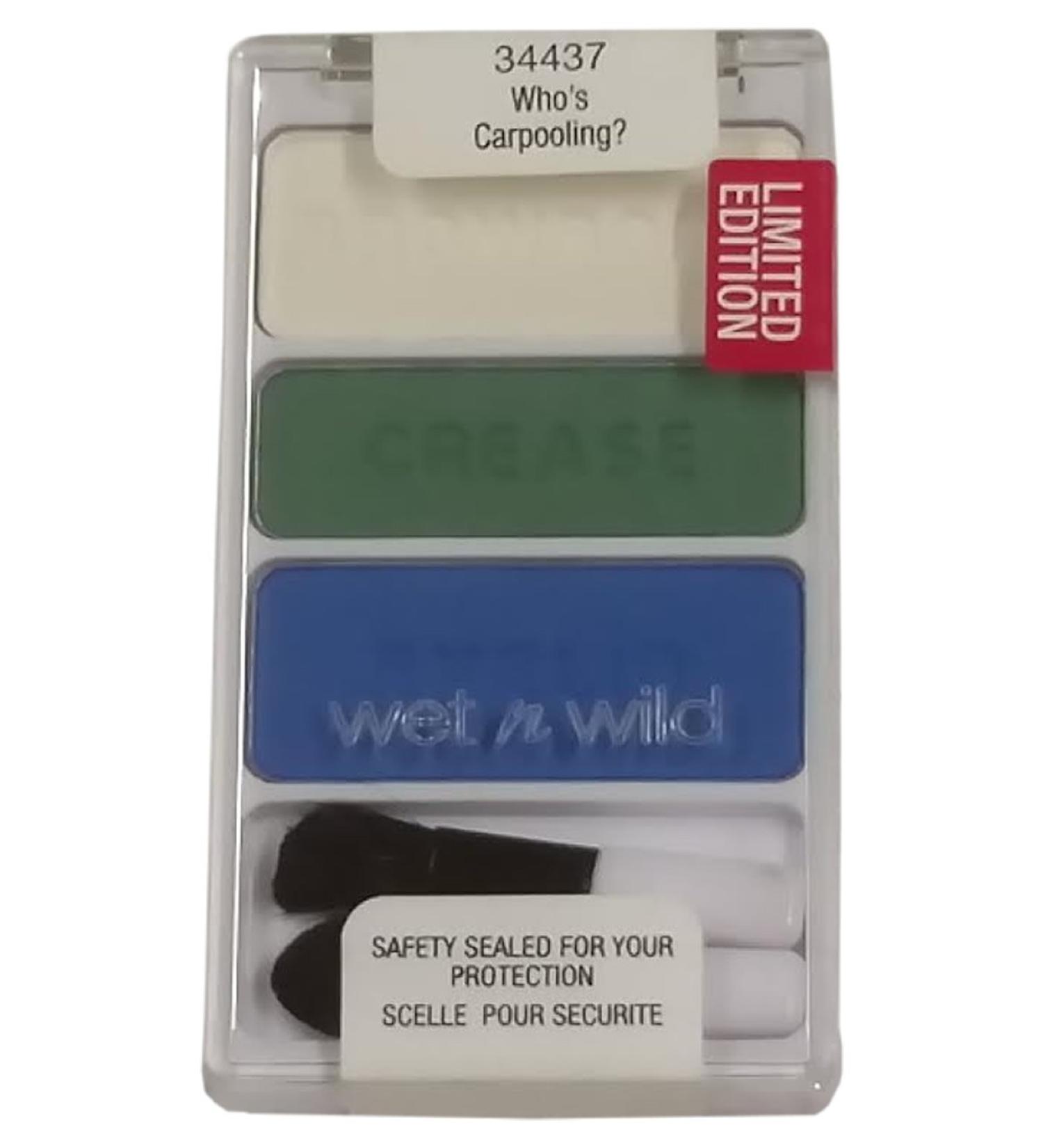 Wet n Wild Limited Edition 2014 Eye shadow Palette Color-Icon 34437 Who's carpooling