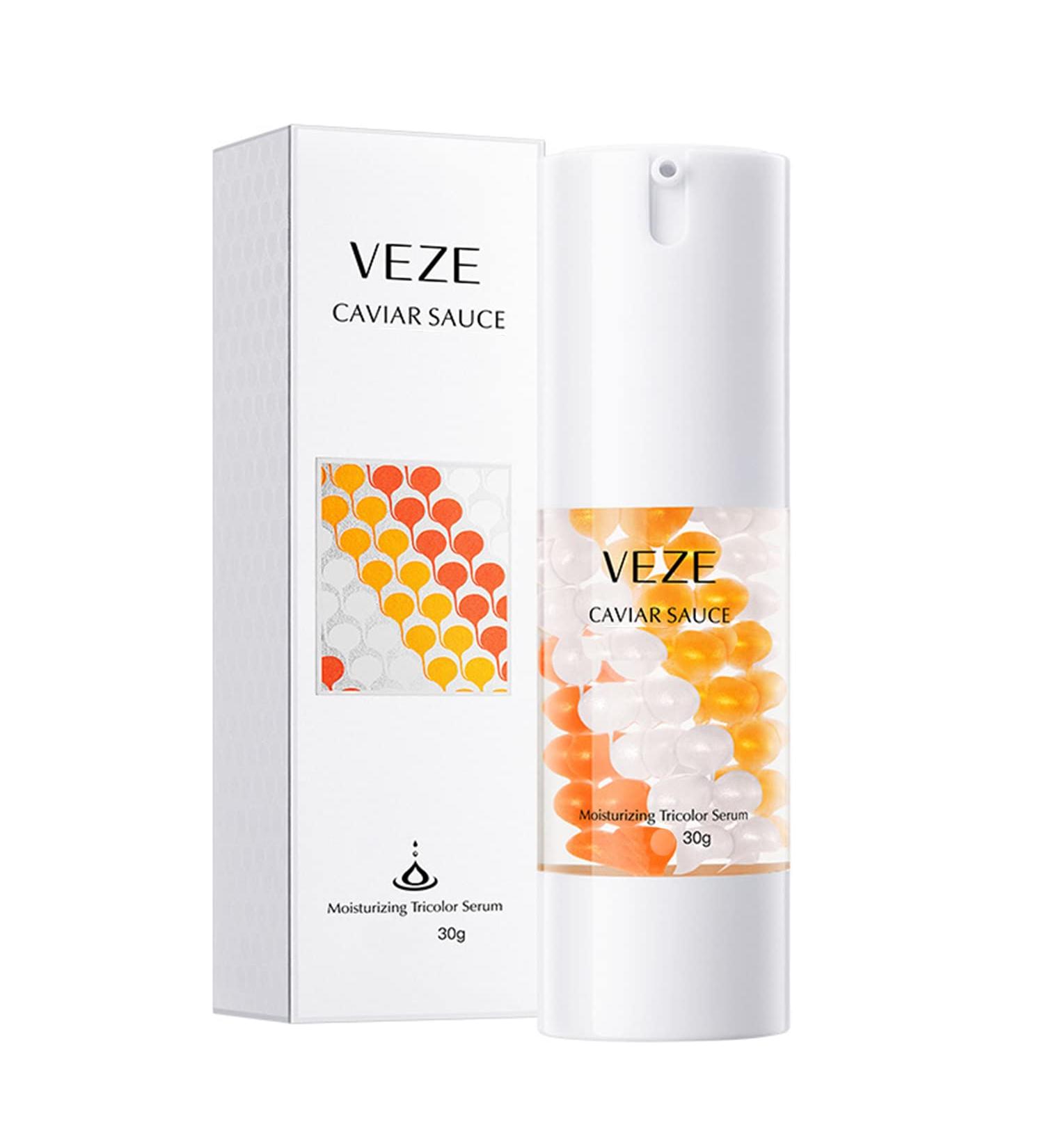 VENZEN Caviar Sauce Moisturizing Tricolor Serum - Nourishing Protection for Delicate Skin | 30g / 1.01fl.oz - International Shipping - Buy Online on GoSupps.com