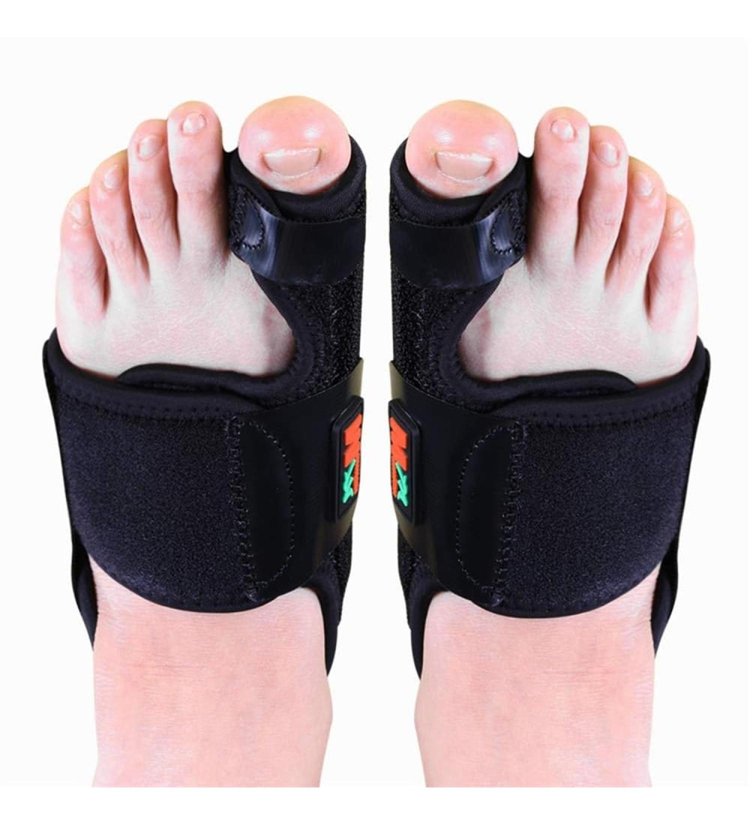 Toe Straightener for Bunions - Adjustable Hallux Valgus Bunion Corrector for Men & Women | Day & Night Support - Buy Online on GoSupps.com