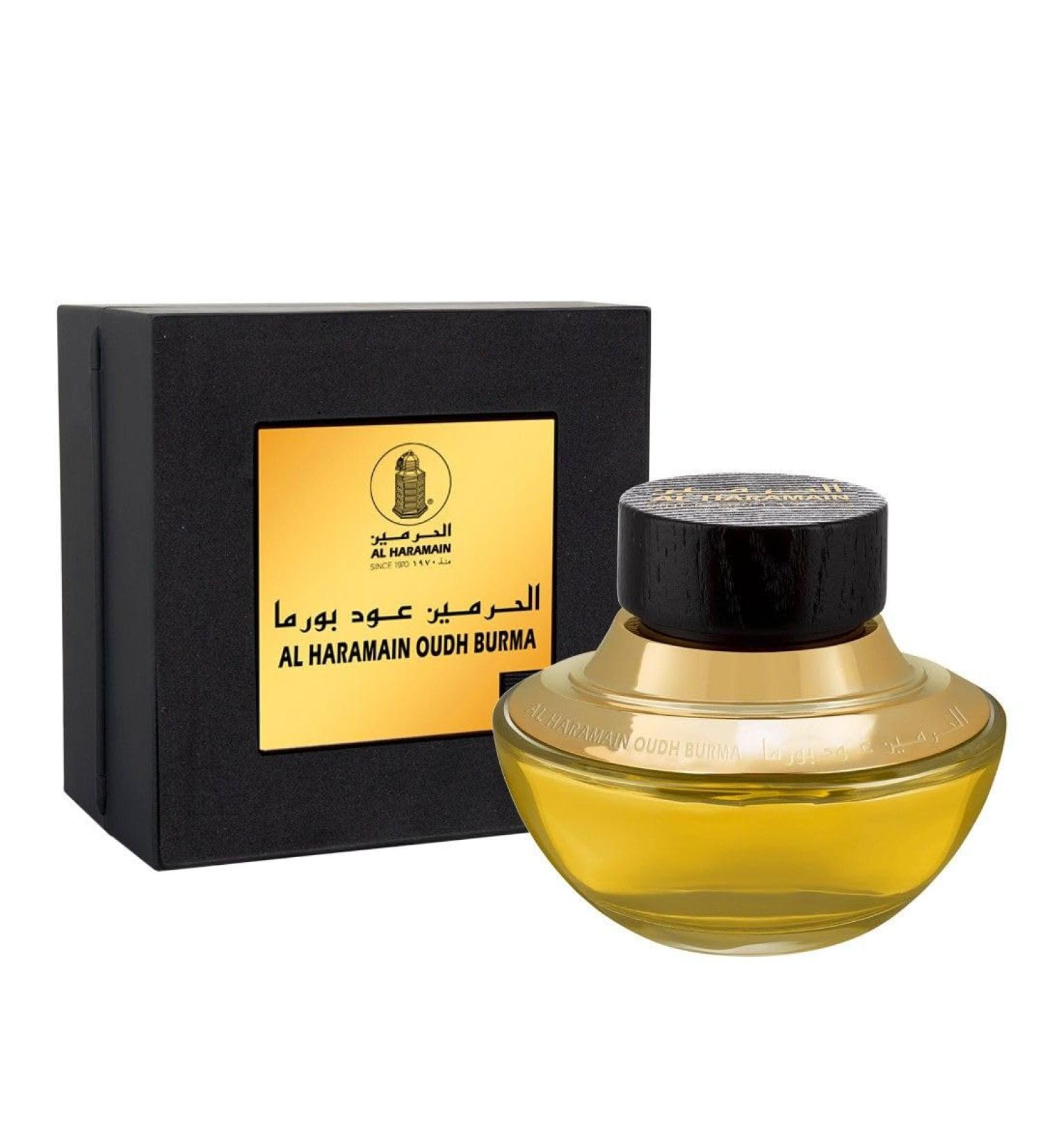 Al Haramain Oudh Burma Eau De Parfum Spray for Men 2.5 Ounce Fresh 2.5 Fl Oz (Pack of 1)