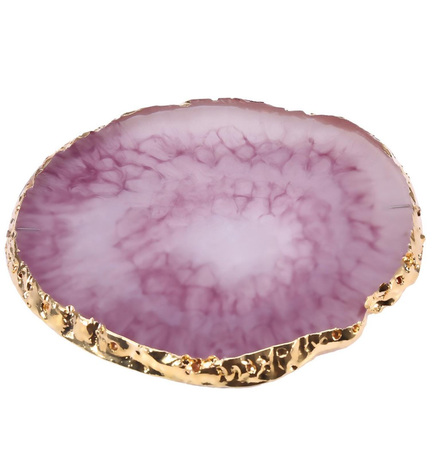 Natural Resin Nail Art Plate Palettes & Gel Polish Holder Rose Red | International Shipping Available - Buy Online on GoSupps.com