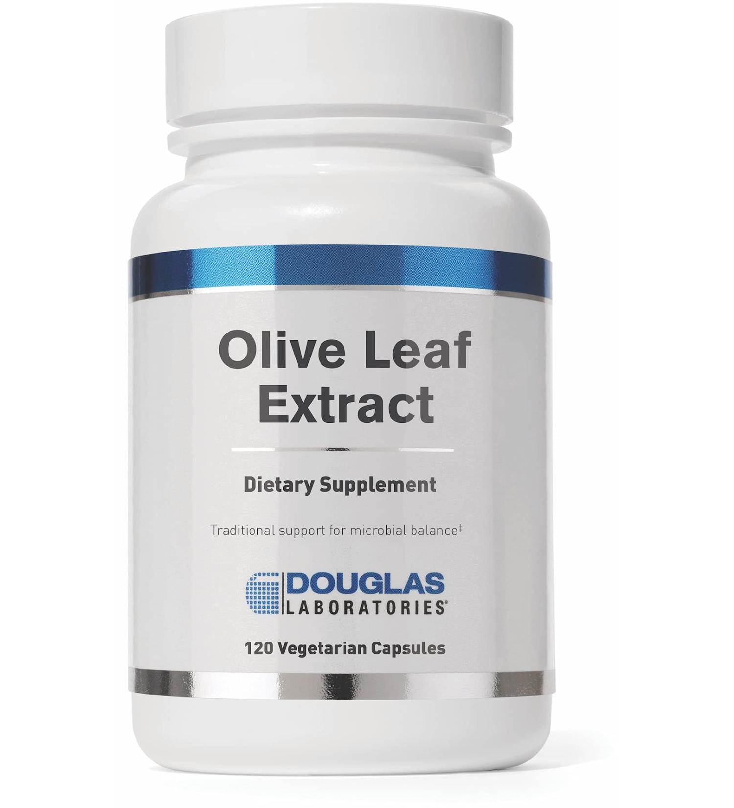 Douglas Laboratories Olive Leaf Extract | Olive Leaf for Heart Health | 120 Capsules 120 Count (Pack of 1) - Buy Online on GoSupps.com