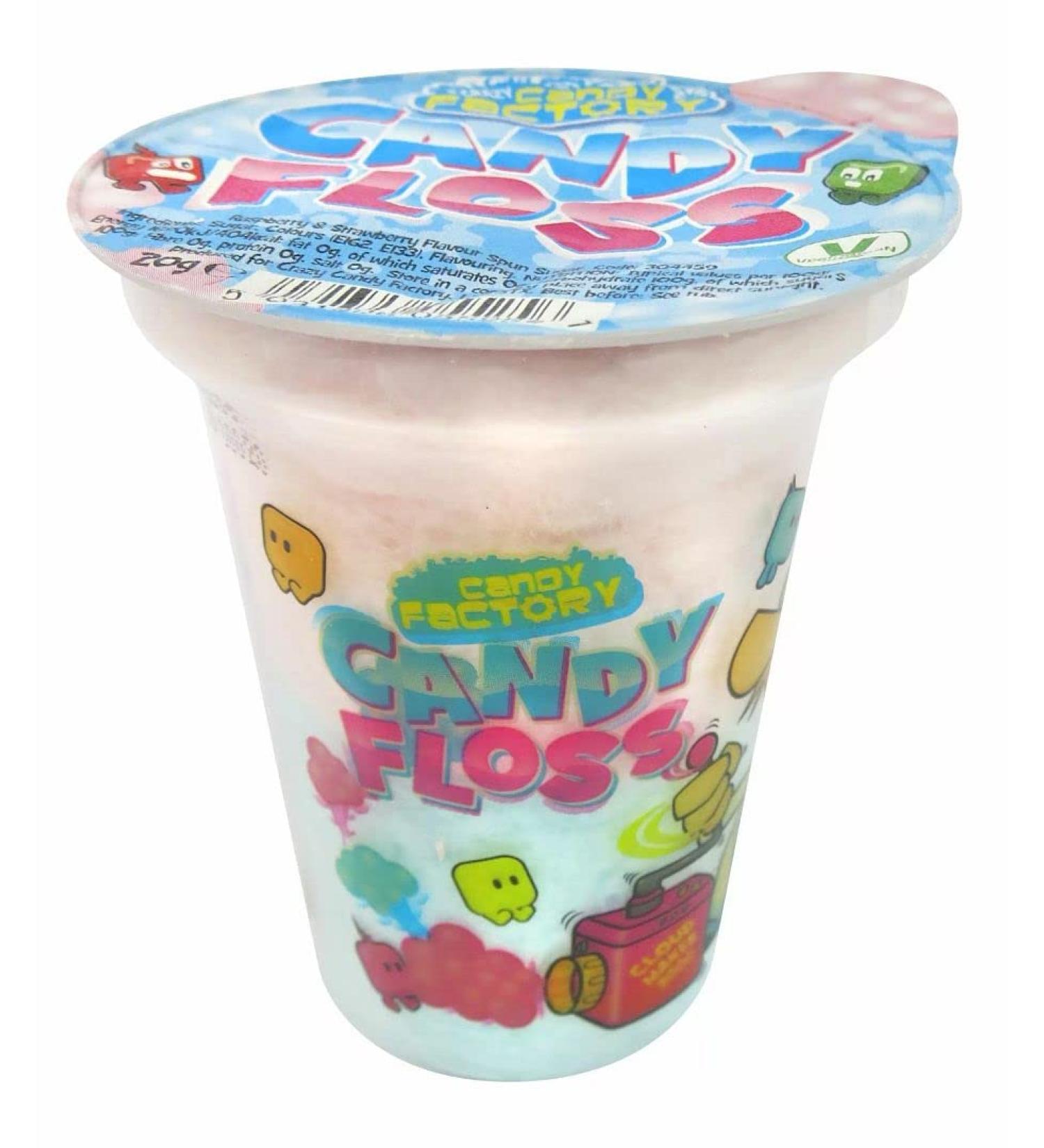 Candy Floss Cups - 6 Toys & Novelty Sweets 1 Count (Pack of 6)