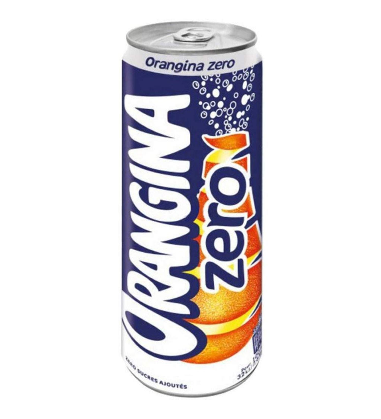 Orangina Light Zero 33cl x24 (Pack of 24)