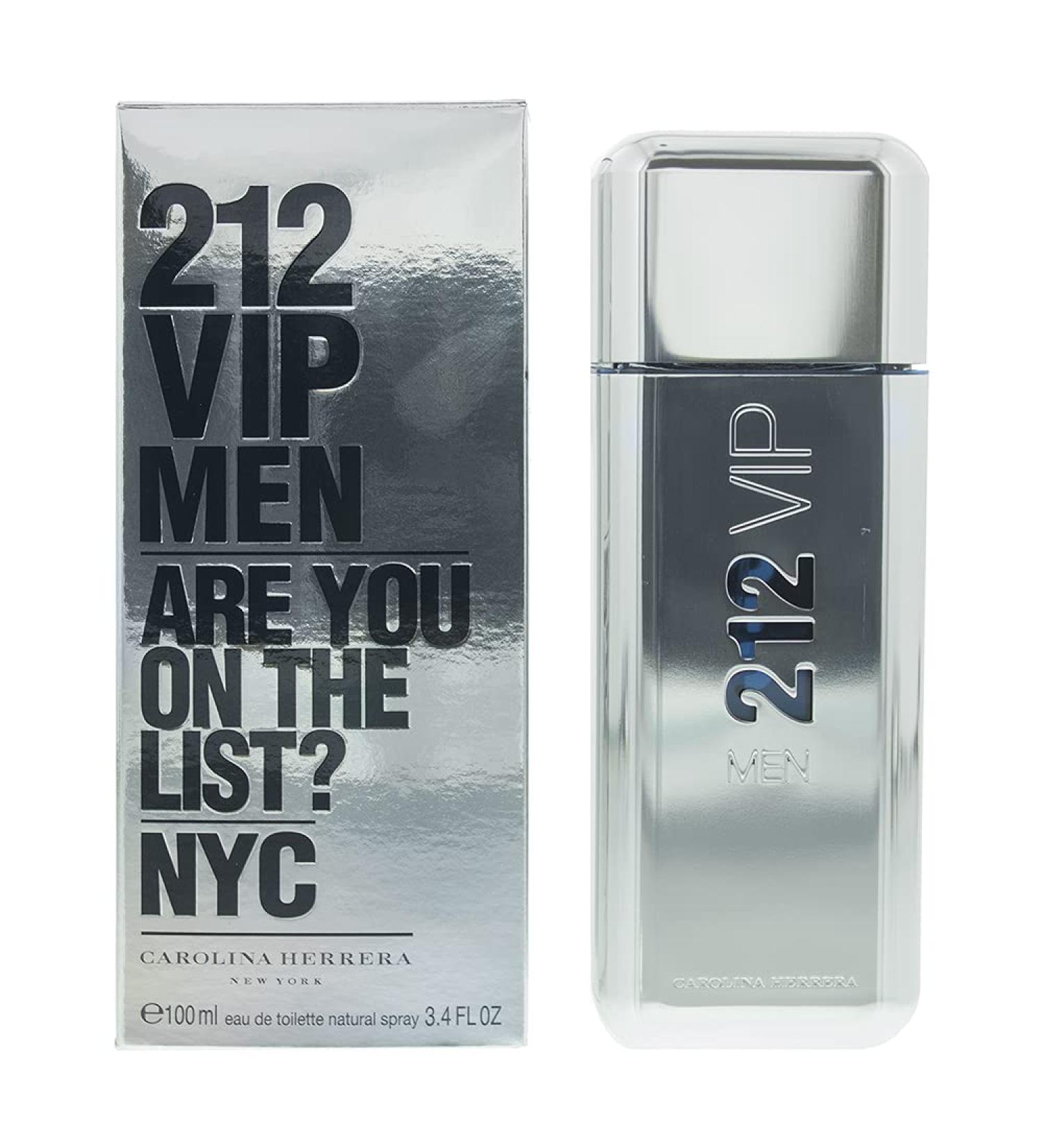 Carolina Herrera 212 VIP Eau De Toilette Spray for Men 3.4 Ounce