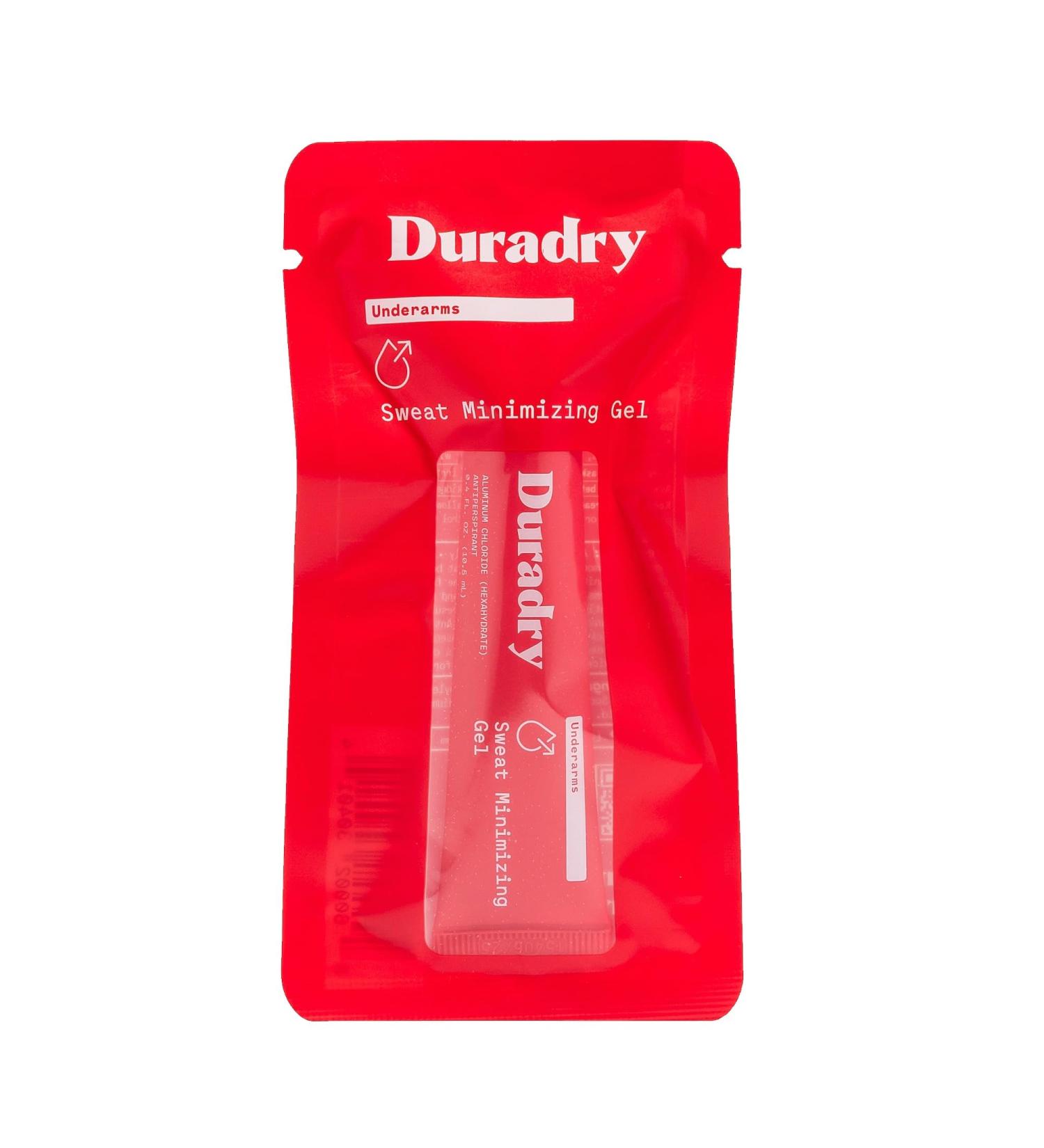 Duradry PM Antiperspirant Gel - Prescription Strength Sweat Control for Men & Women | Hyperhidrosis Deodorant Unscented 0.4 Fl Oz - Buy Online on GoSupps.com