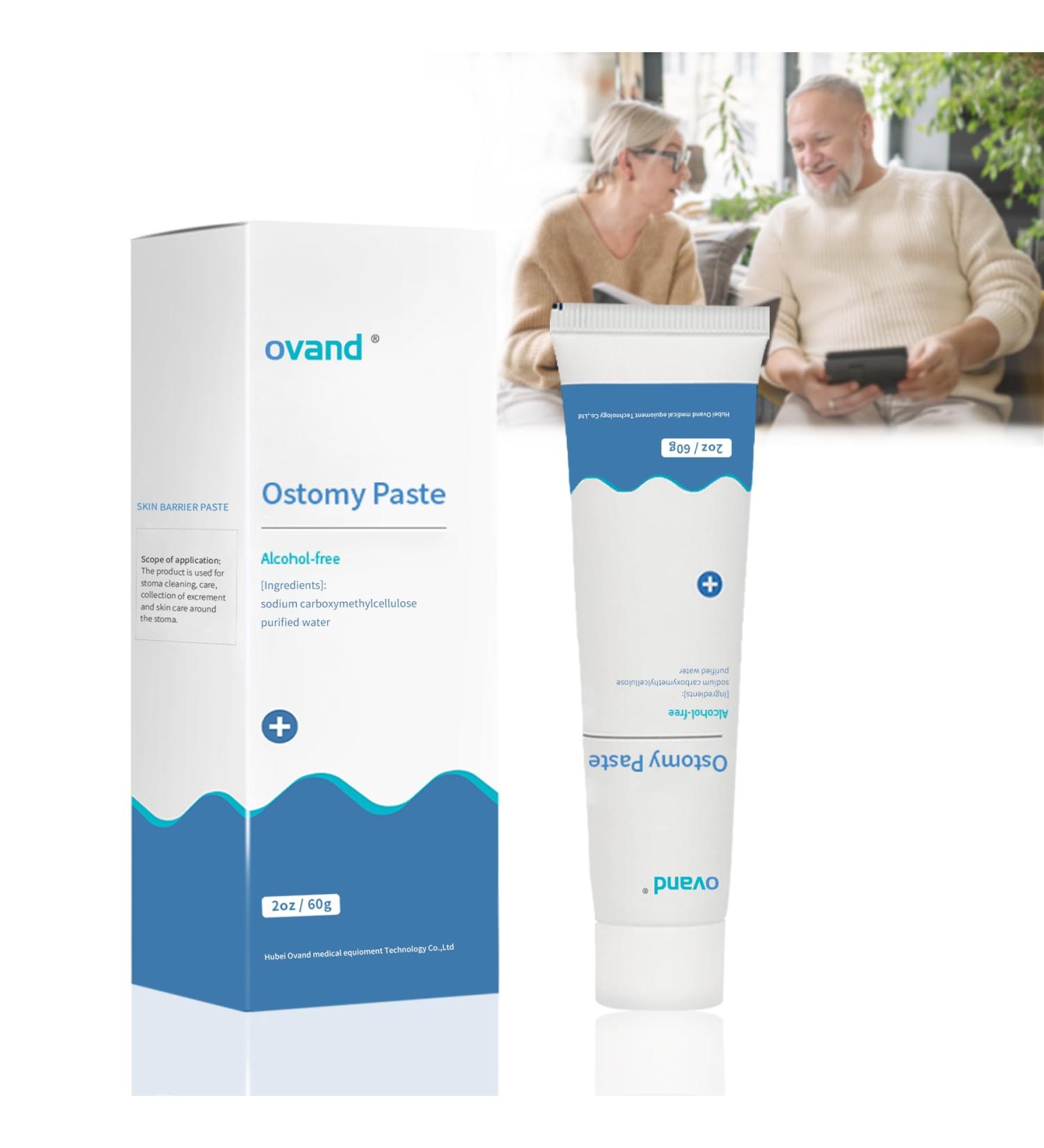 Ostomy Filler Paste 2 oz - Stoma Skin Barrier Paste for Safe & Secure Ostomy Care | Buy Ostomy Supplies Online - Buy Online on GoSupps.com