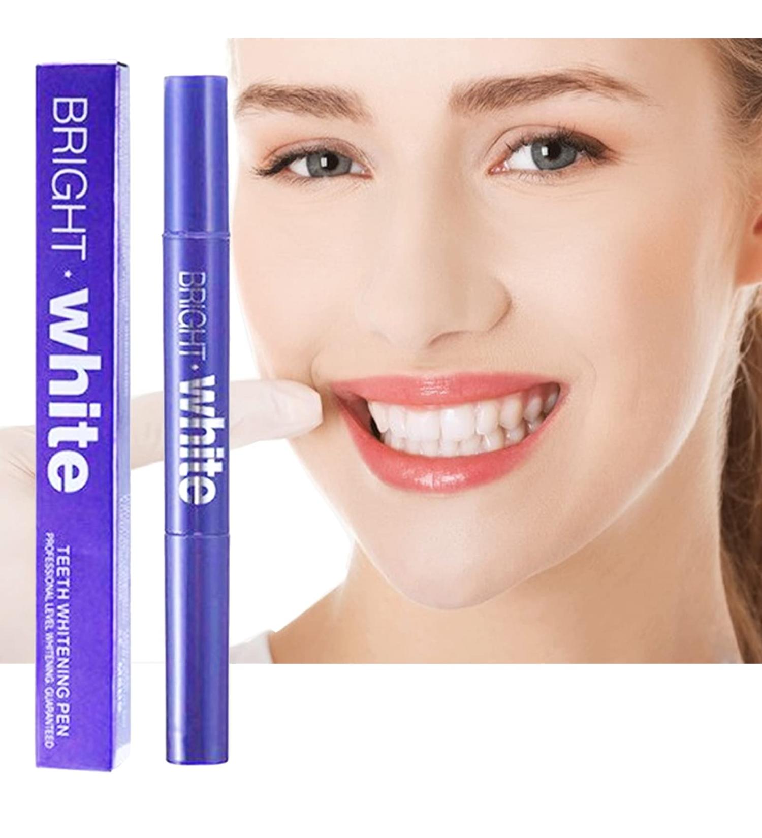 Teeth Whitening Pen - Stain Remover for Whitening Teeth - Effective, Painless & Travel-Friendly - Buy Online on GoSupps.com