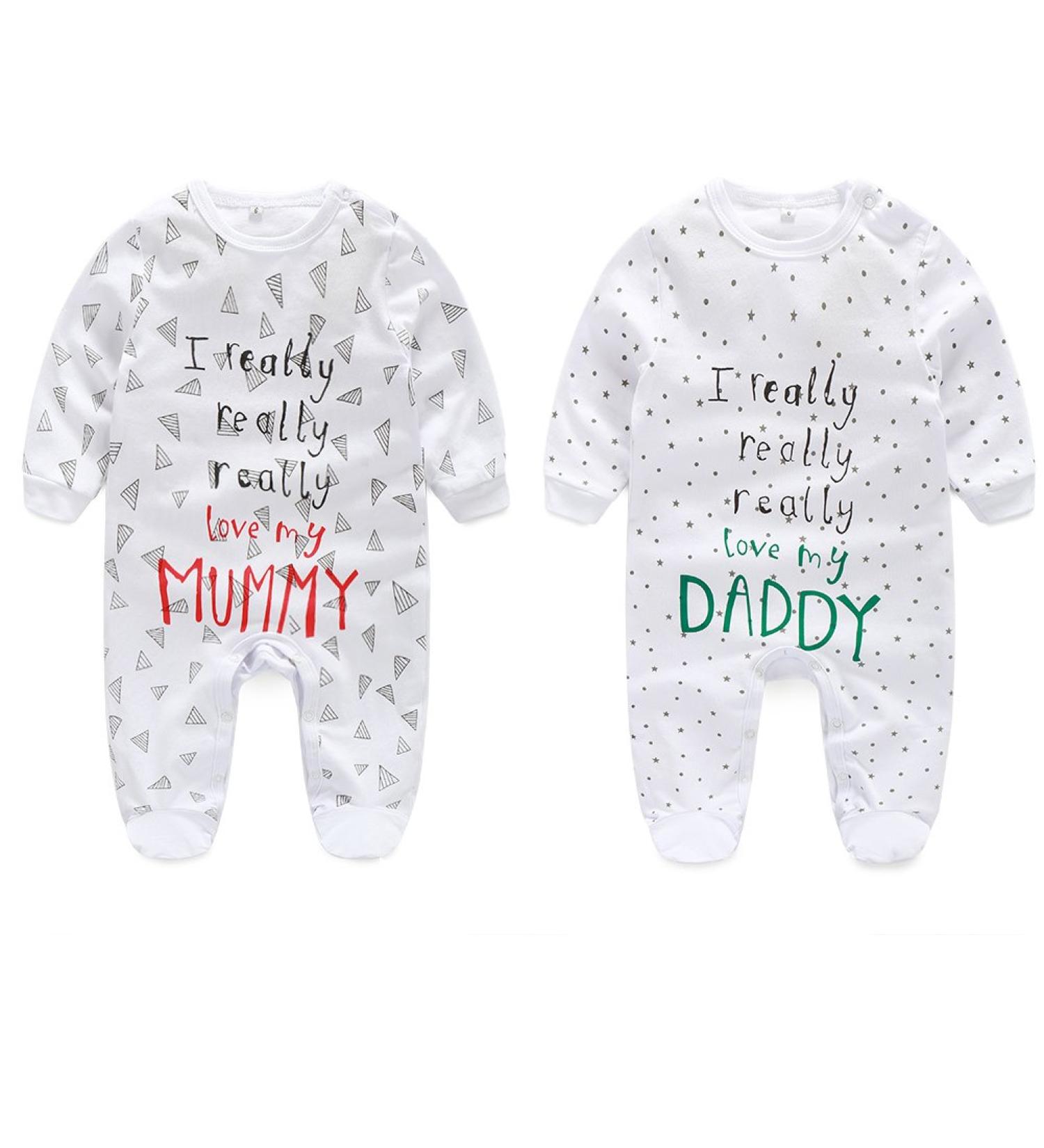 Baby Bodysuits Love Mummy Daddy Romper Set for Twins - Buy Online on GoSupps.com