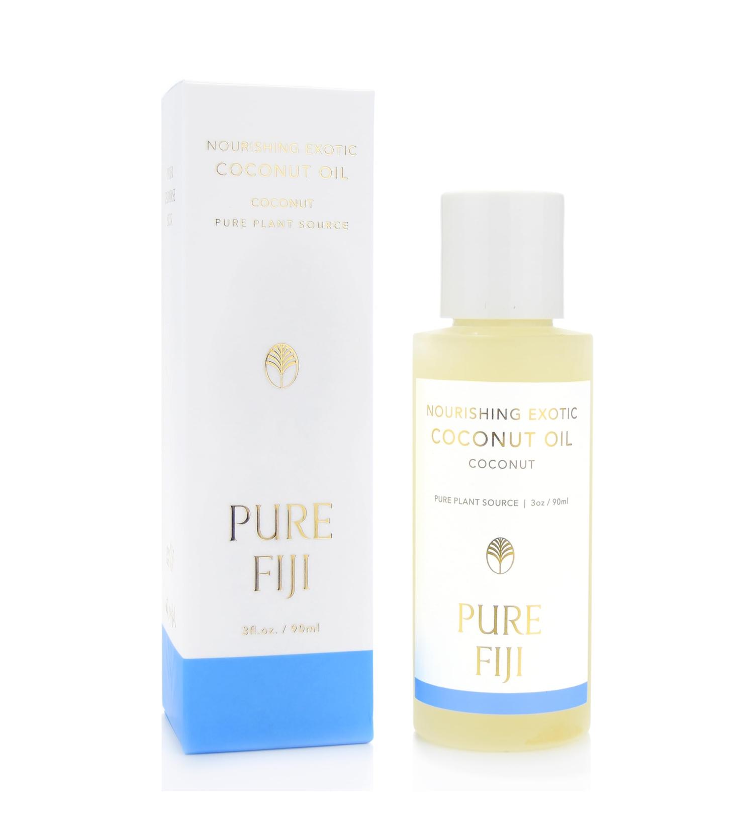 PURE FIJI Travel Size Nourishing Exotic Coconut Oil Coconut (3oz/90ml) - Buy Online on GoSupps.com