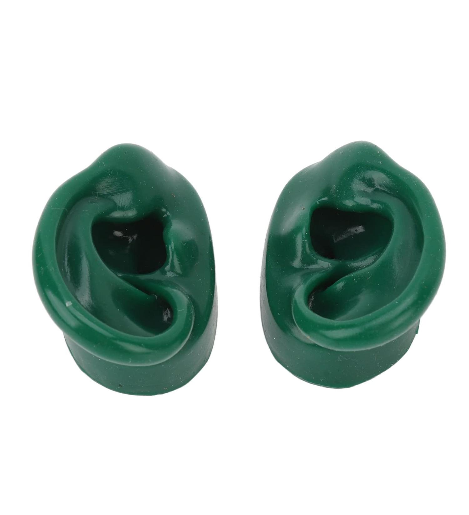 Kadimendium Simulated Ear Model Pair - Water Resistant & Durable for Acupuncture Clinics (Green) - Buy Online on GoSupps.com