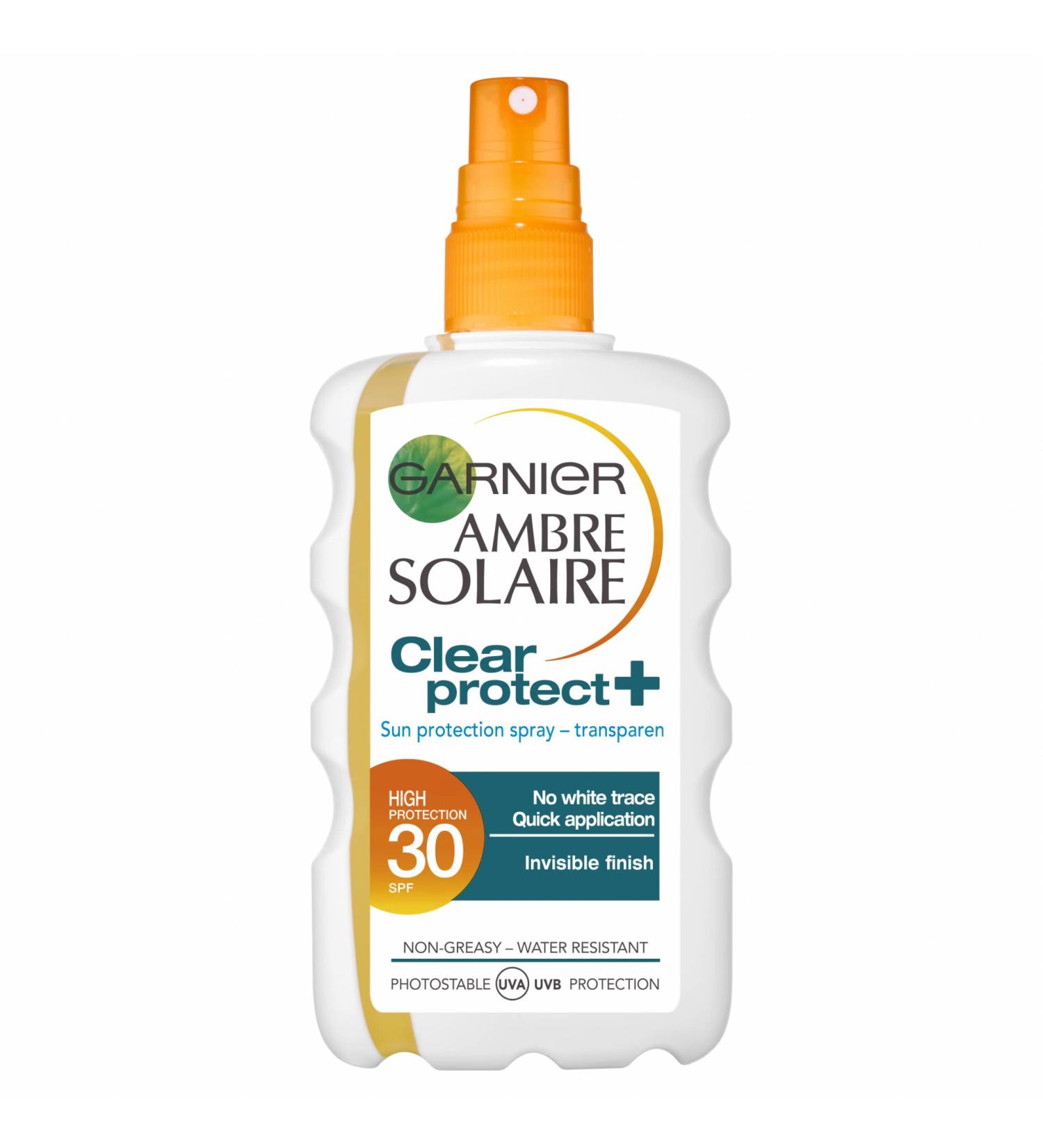 Garnier - Ambre Solaire - Clear Protect Spray SPF 30-200 ml.
