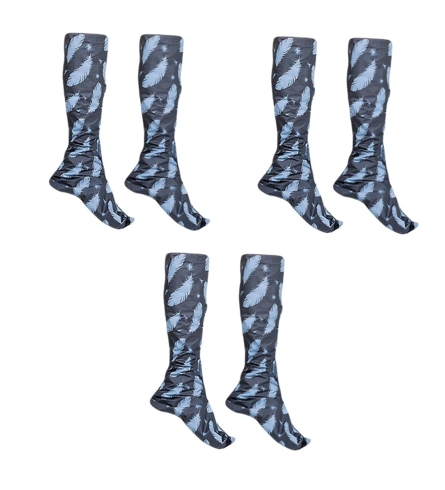 DOITOOL 3 Pairs Foot Foot Peel Diy High Heel Socks Foot Exfoliating Peeling Feet Peeling Moisturizing Socks Feet Nourish Accessories Aluminum Platinum Paper - Buy Online on GoSupps.com