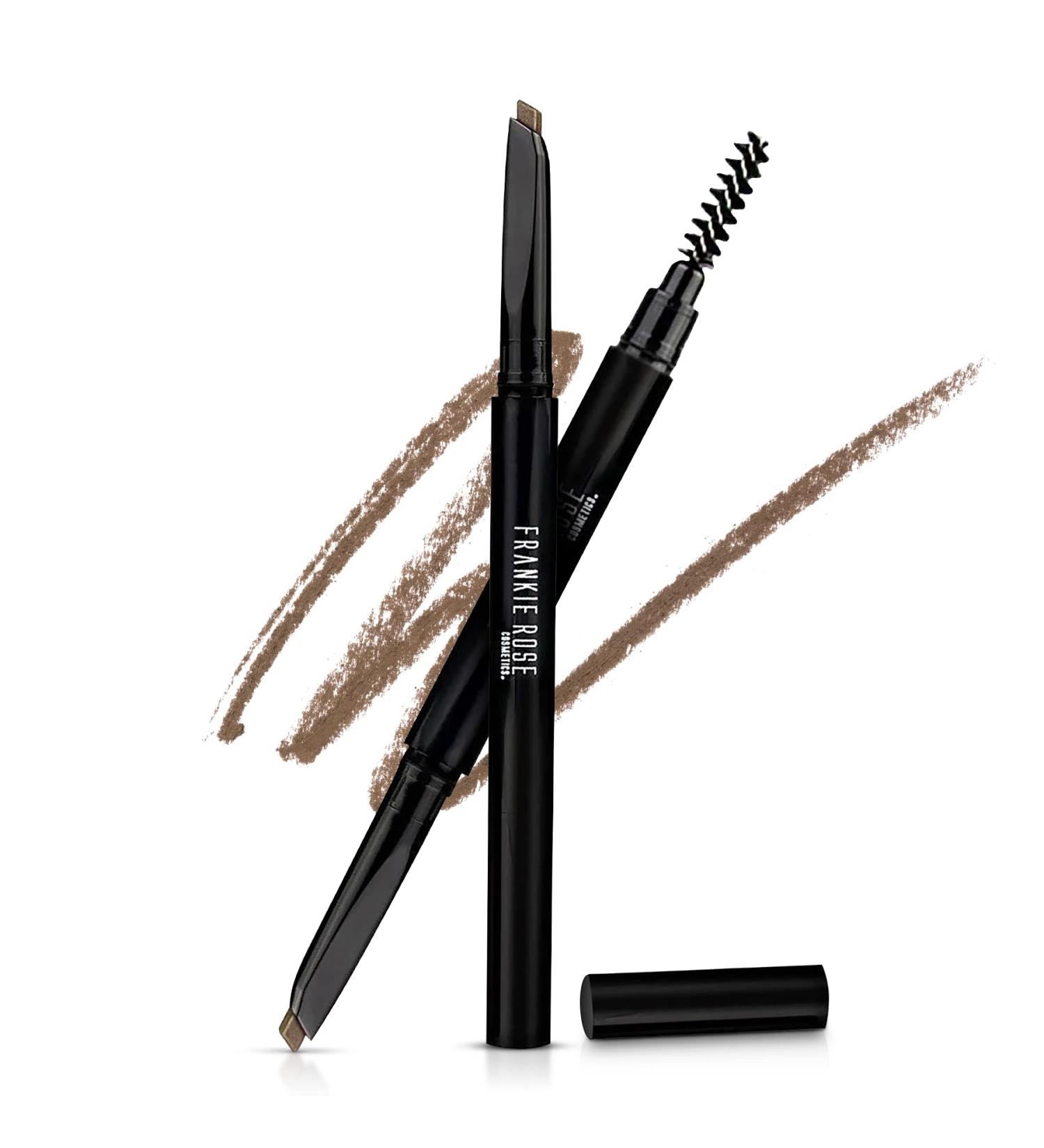 Frankie Rose Cosmetics Brow Defining Pencil - Water-Resistant Creamy Light Brown Eyebrow Pencil - Buy Online on GoSupps.com