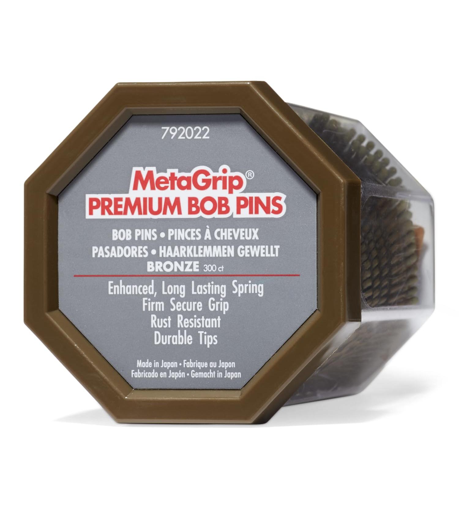 MetaGrip Bronze Premium Bobby Pins - Superior Hold and Durability - Buy Online on GoSupps.com