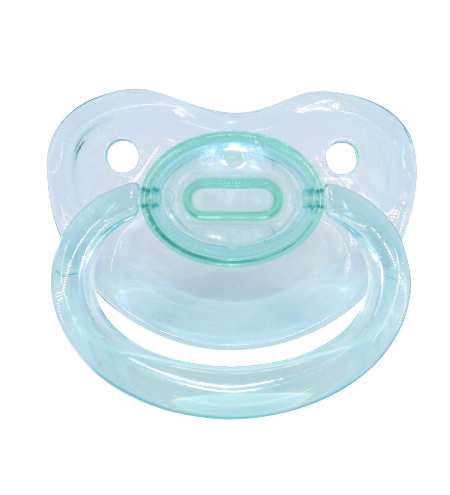 Adult Baby Pacifier ABDL Silicone Candy Gloss Pacifier - Cute Green - Buy Online on GoSupps.com