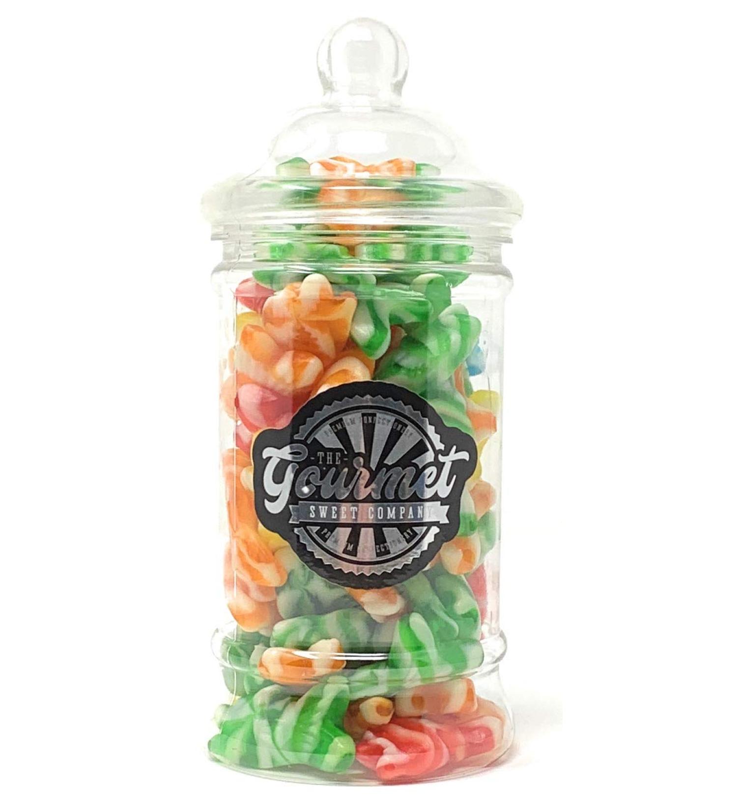 Swirly Fish Victorian Gift Jar by The Gourmet Sweet Company