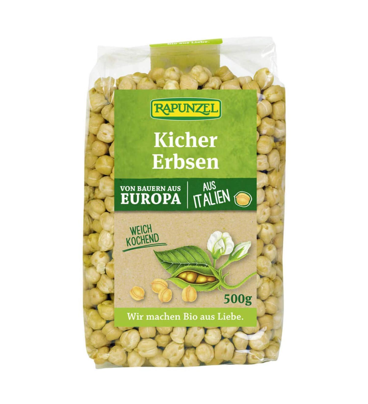 Rapunzel - Chickpeas - 0.5 kg - Pack of 6