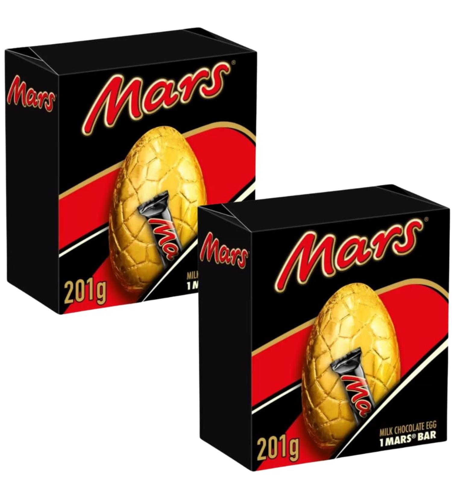 Easter Egg Bundle With Mars Milk Chocolate Large Easter Egg 201g (2 Pack)