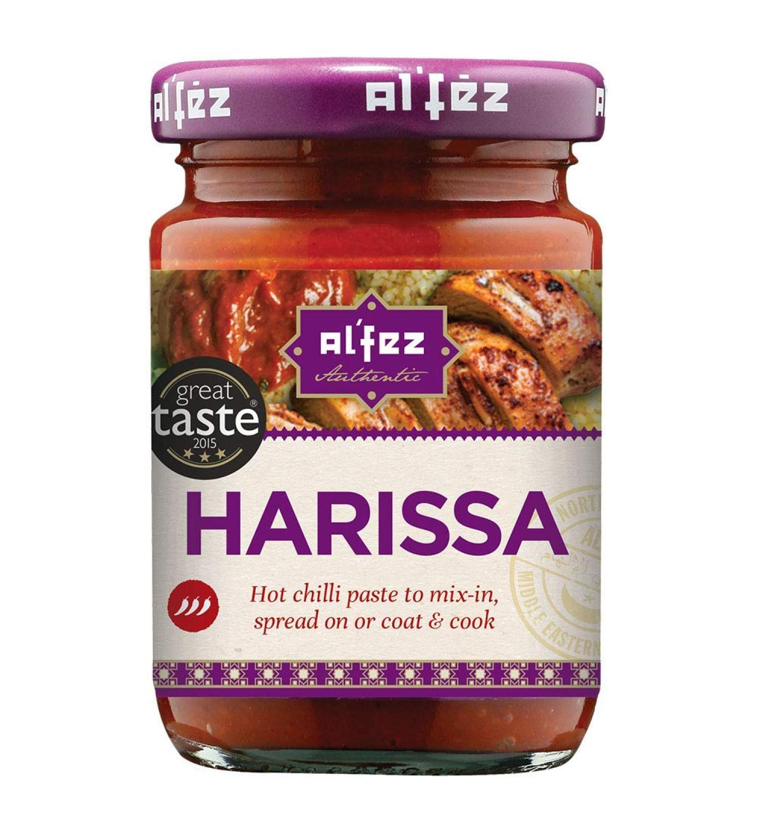 Al'fez Authentic Moroccan Style Harissa Hot Chilli Paste 100g