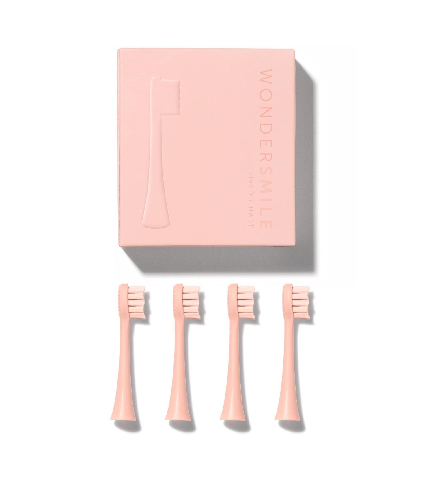 Wondersmile Replacement Brushes - Sound Toothbrush Brush Heads (4 Pack) in Atomic Rose - Enhance Your Oral Care  - Buy Online on GoSupps.com