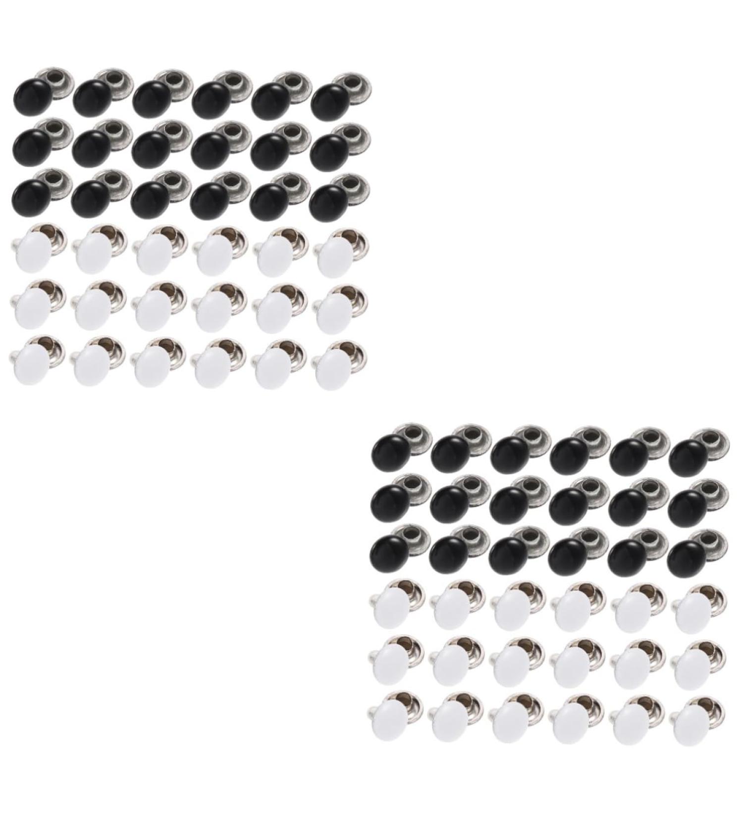 STOBOK 200 Sets Rivet Studs for Leather Repair Leather Rapid Leather Crafts Repair Studs Suitcase Suite 1X1X1CMx2pcs Assorted Colorx2pcs - Buy Online on GoSupps.com