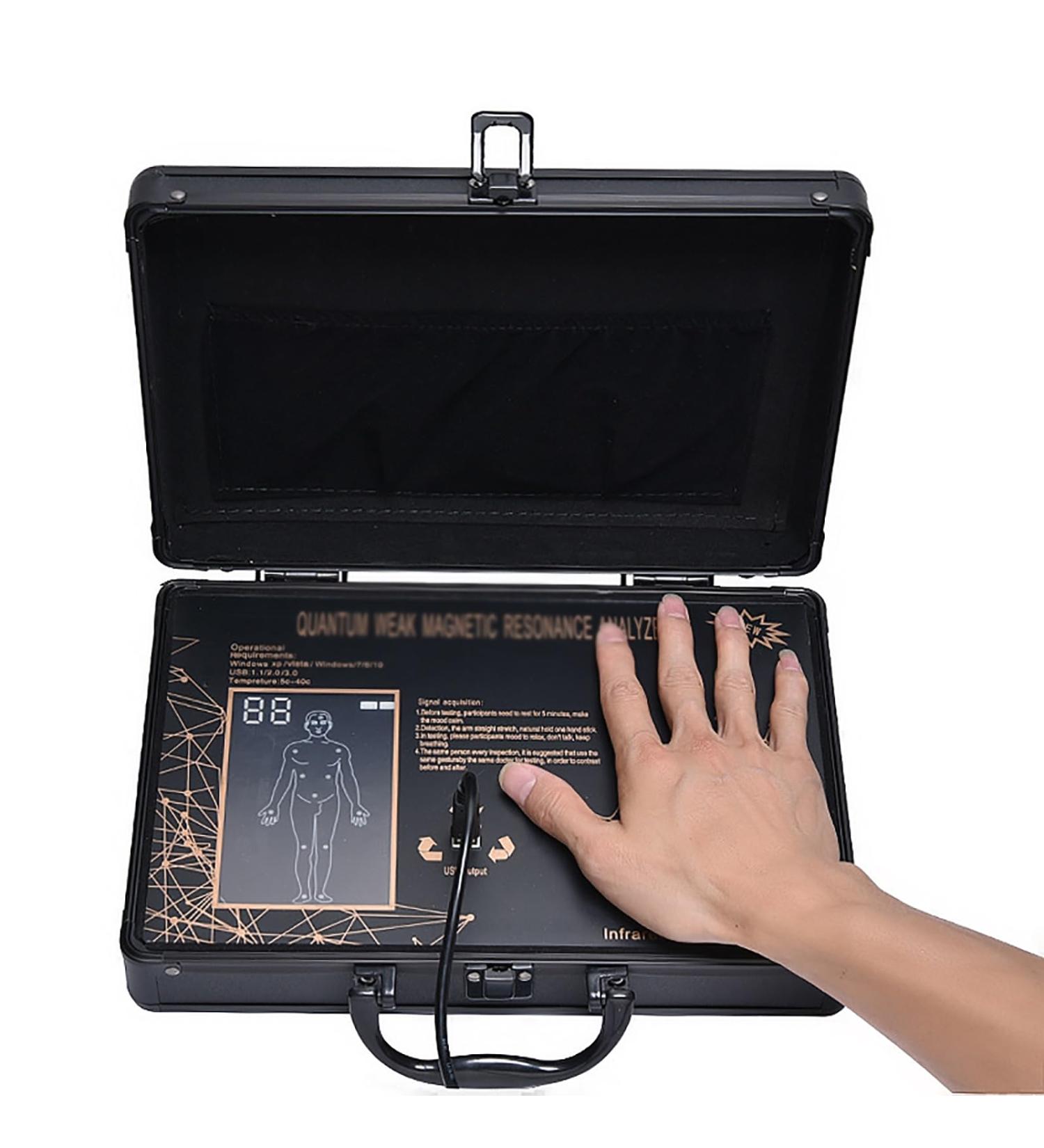 Quantum Magnetic Health Analyzer | Dynamic 3D-Ganzboden Scan | Multilingual & Windows Compatible for Health Analysis - Buy Online on GoSupps.com